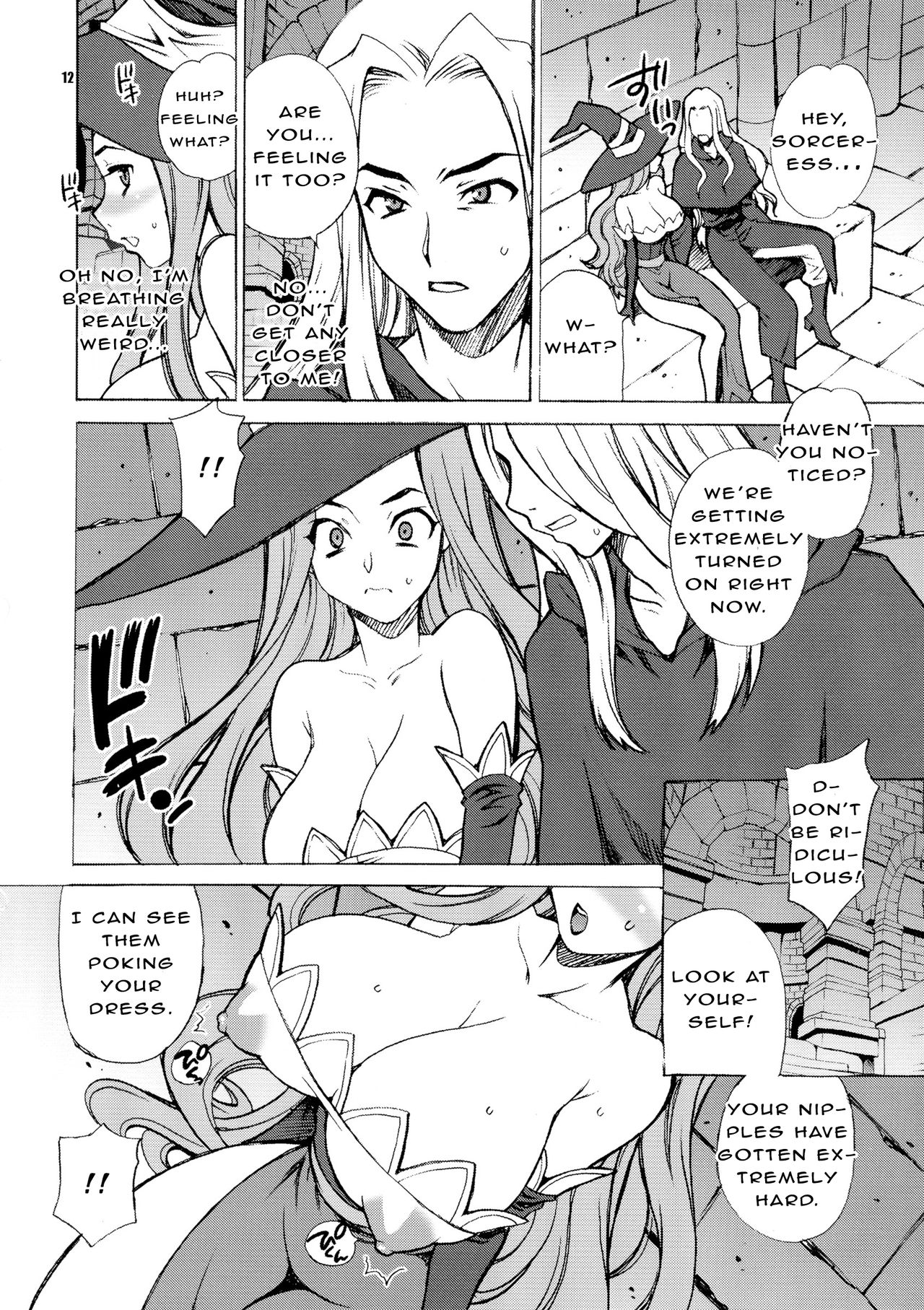 (COMIC1☆7) [SHALLOT COCO (Yukiyanagi)] Yukiyanagi no Hon 31 Majo to Reiyaku (Dragon's Crown) [English] [Studio Shiny Chariot] page 12 full