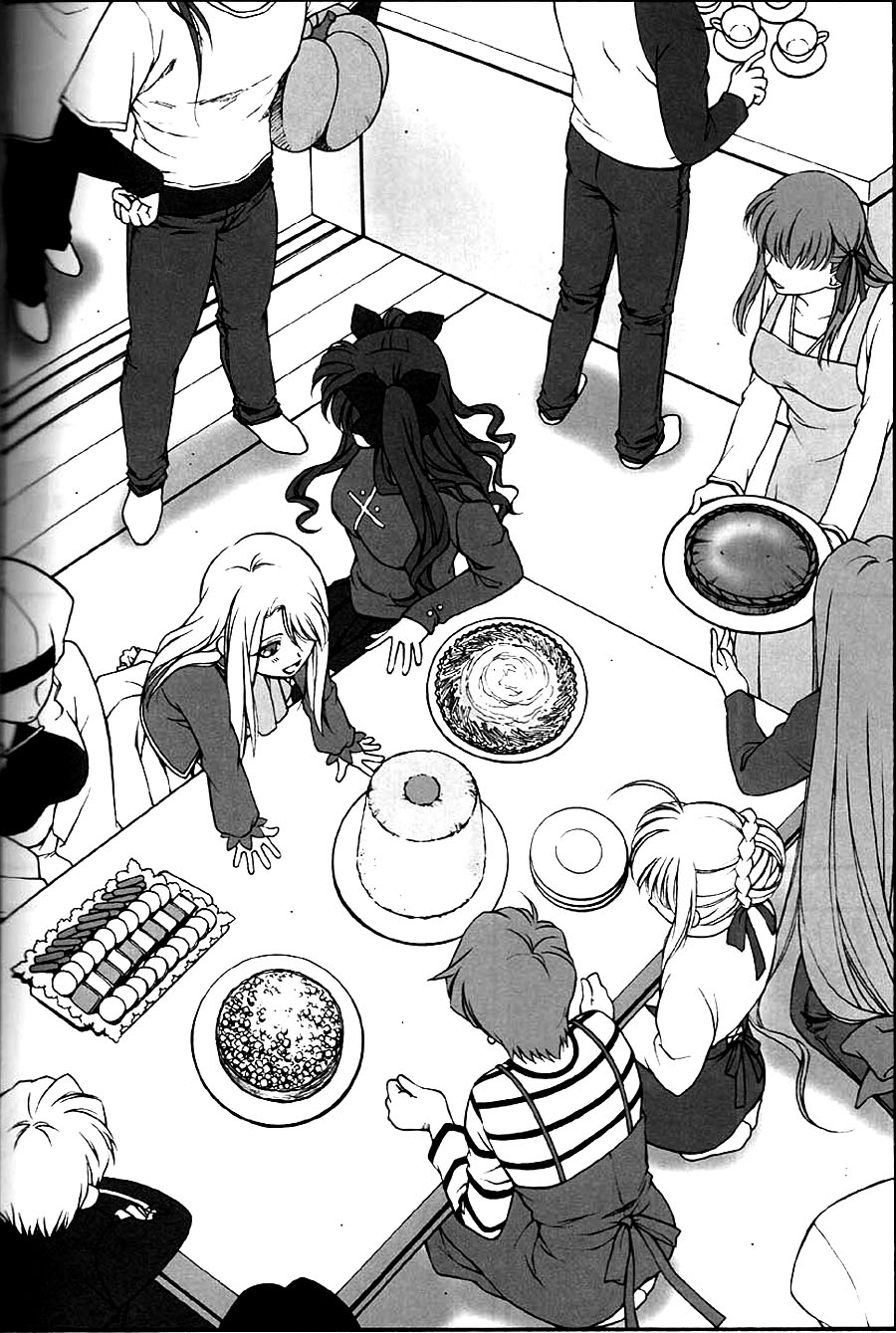 (C74) [OHJU (WASHINO)] SAIHEN (Fate/stay night, Fate/hollow ataraxia) [Chinese] page 56 full