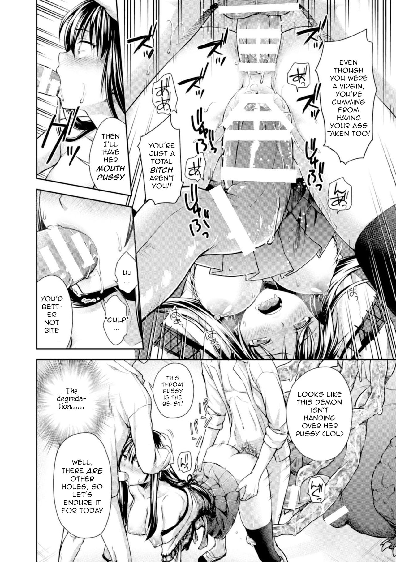 [Punita] Uragirareta Gakuen Taimashi | Betrayed School Demon Hunter (Heroine Pinch Vol. 3) [English] [robypoo] [Digital] page 14 full