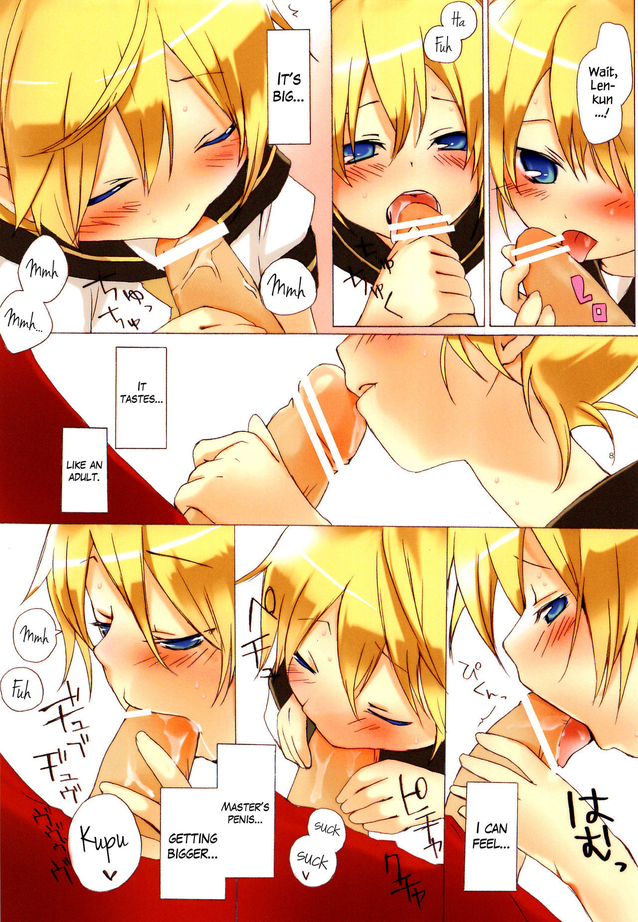 (Shota Scratch 21) [Hekichaen (Hekicha)] Ecchi One (VOCALOID) [English] {Hennojin} page 9 full