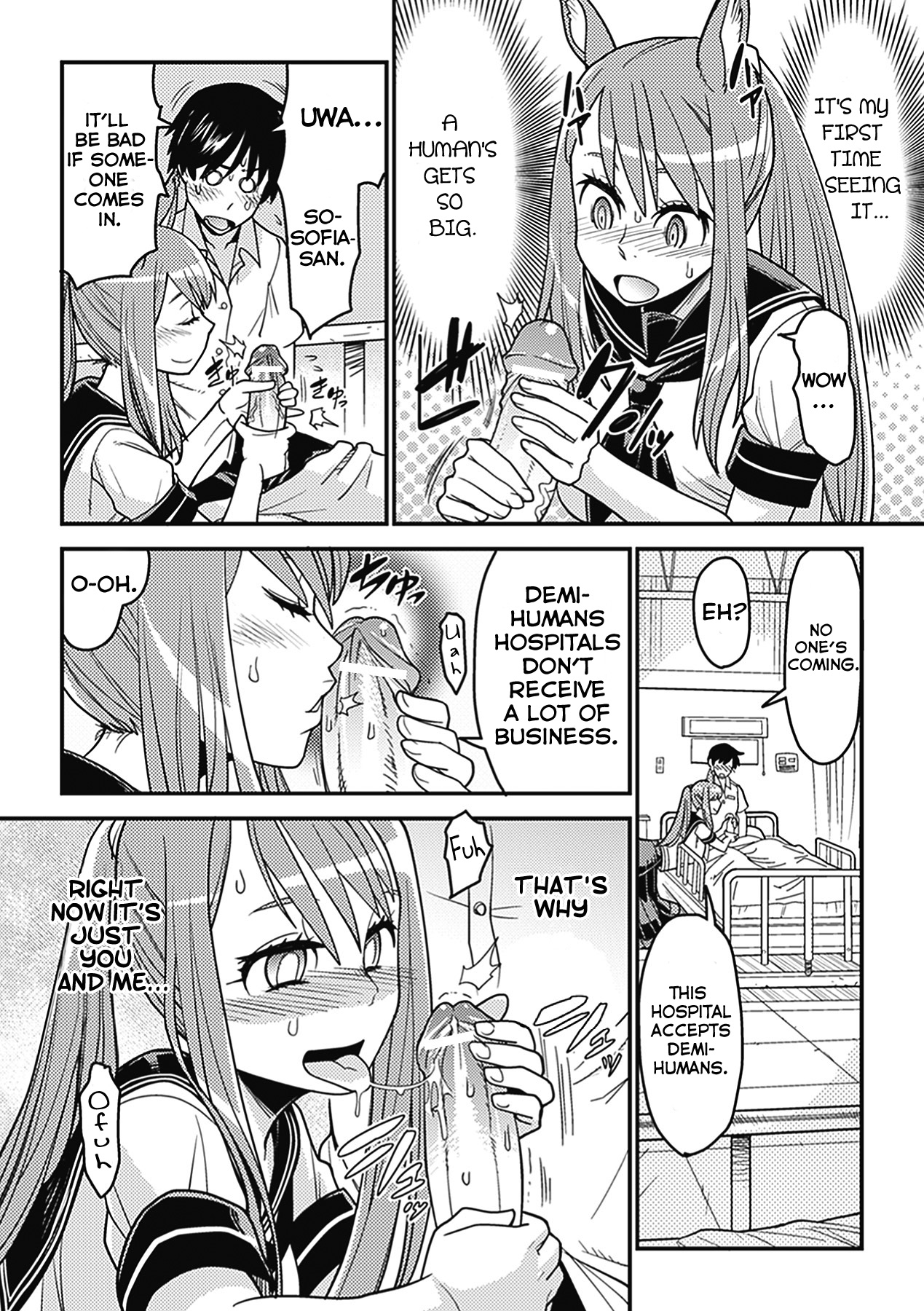 [Kuroshiki] Ja Ja Uma Sailor Fuku | Wild Horse School Uniform (Bessatsu Comic Unreal Monster Musume Paradise Vol. 2) [English] [Y2Ryoko] [Digital] page 8 full