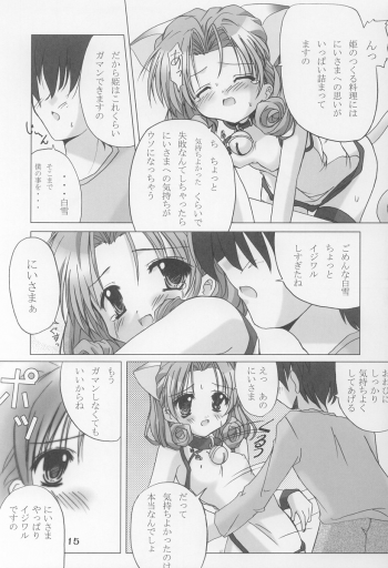 (C64) [Honyo no Uchi (Honyo)] TWINKLE TWINKLE SISTERS 6 (Sister Princess) - page 14