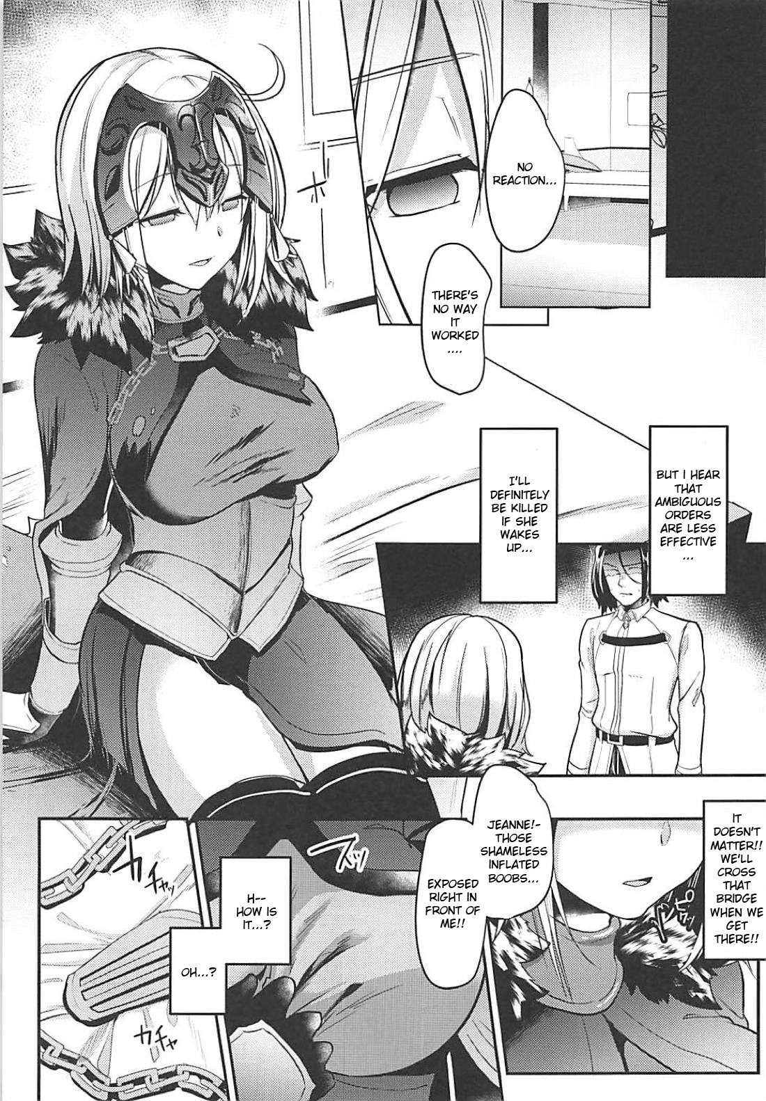 (C94) [Kuusou Monochrome (Abi)] Jeanne Alter Dosukebe Saimin | Jeanne Alter Perverted Hypnosis (Fate/Grand Order) [English] page 4 full