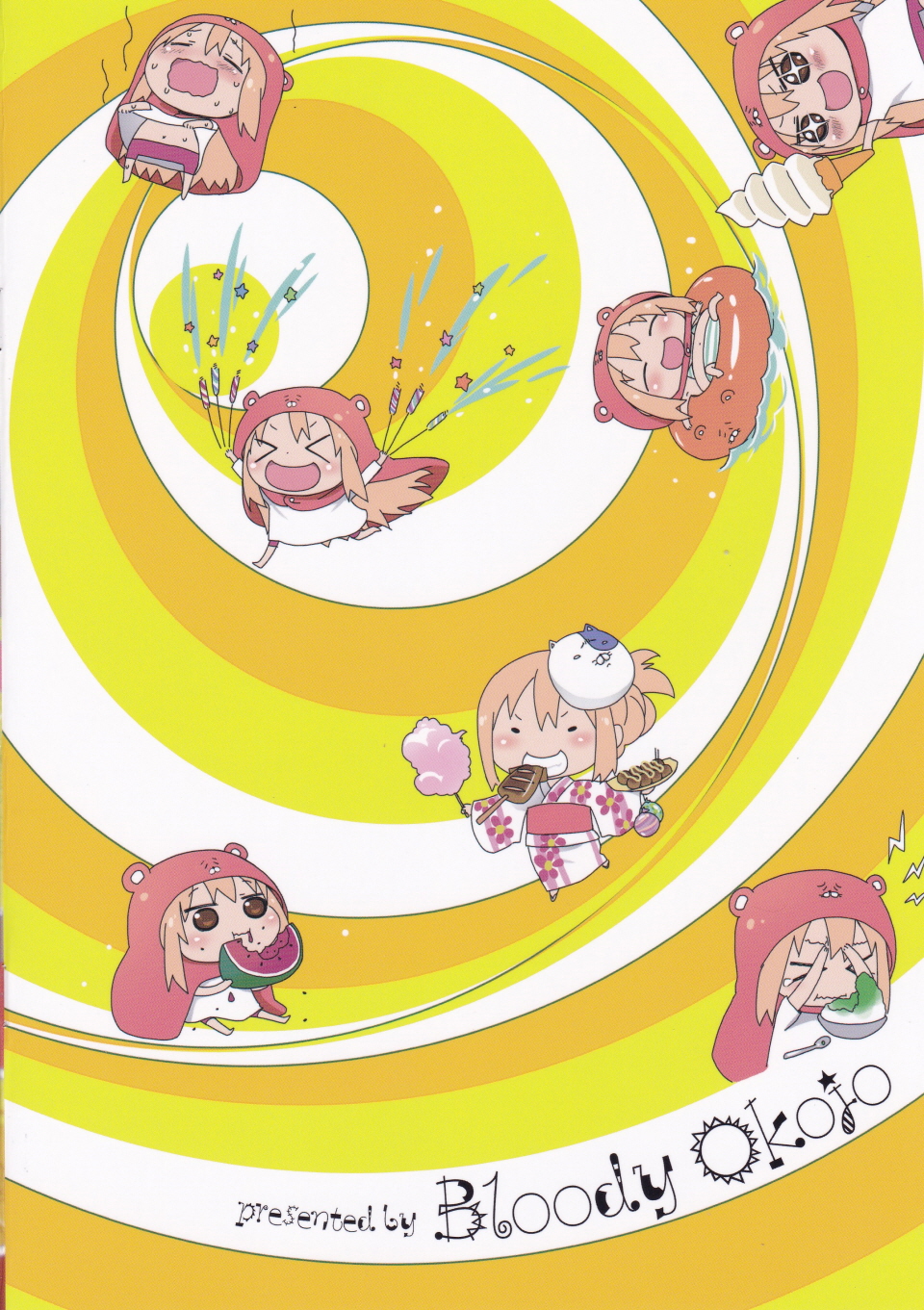 [Bloody Okojo (Akutagawa Manbou)] Nippon no Natsu. Umaru no Natsu. (Himouto! Umaru-chan) page 18 full
