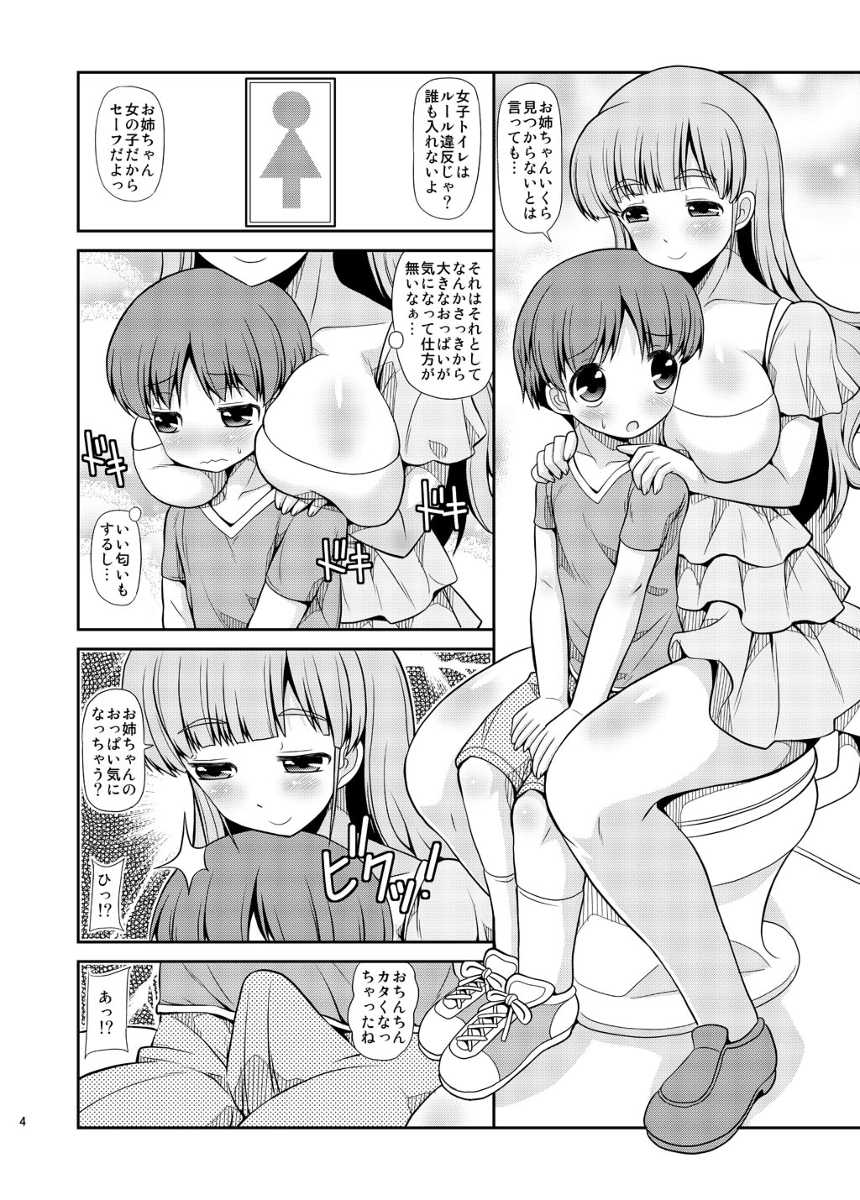 COMIC1☆9 【新刊】 お姉さんがショタっ子でハァハァ 宣伝 page 3 full