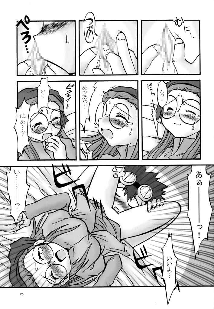 [Ukkaridou (Inari Satsuki, Shimazu Isami)] Love Love Funny (Digimon Adventure 02) page 24 full