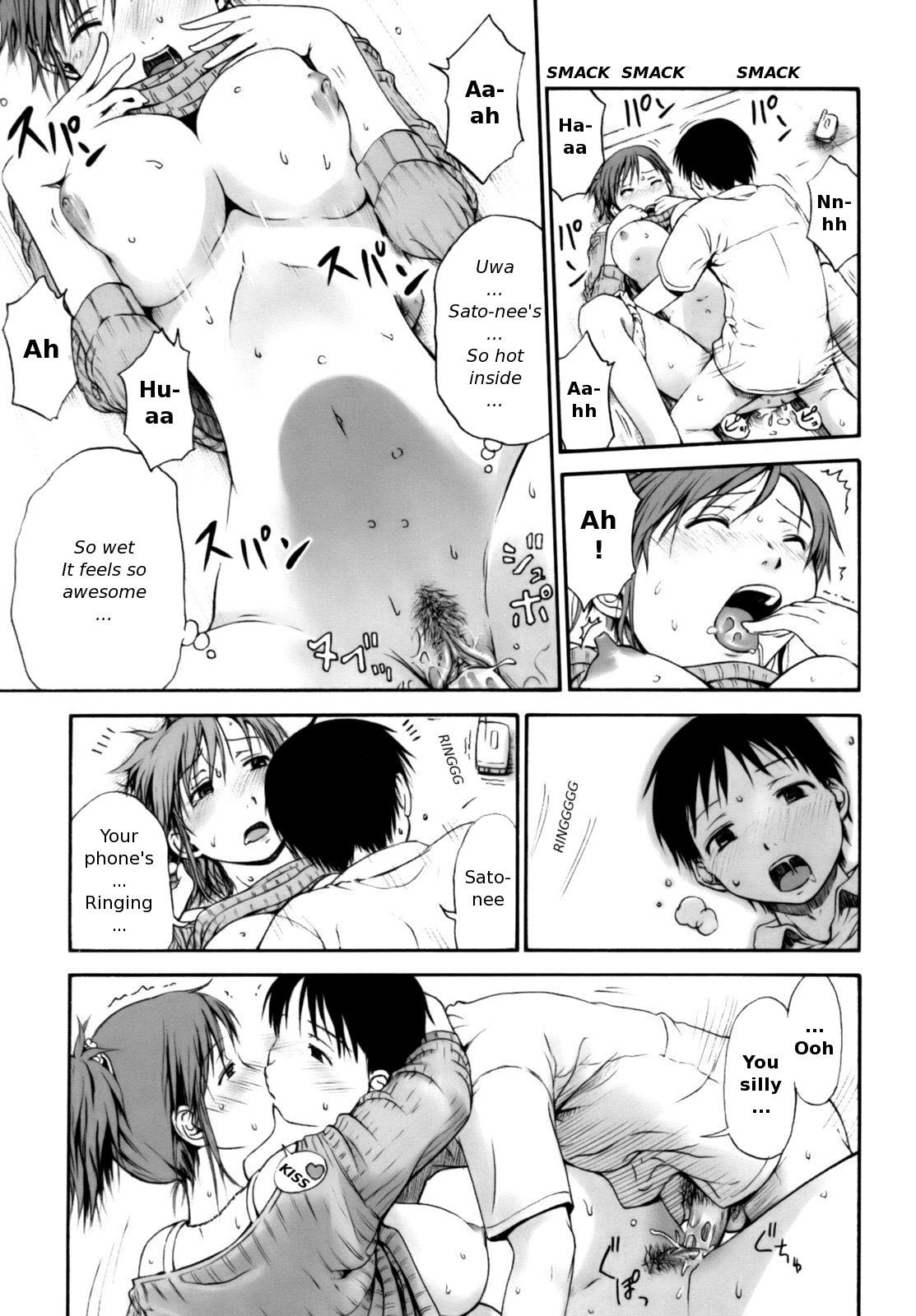 [Hagure Tanishi] Itsumo Kimi o Kanjiteru - All day & all night, I feel you. [English] [Random Translator] [Decensored] page 50 full