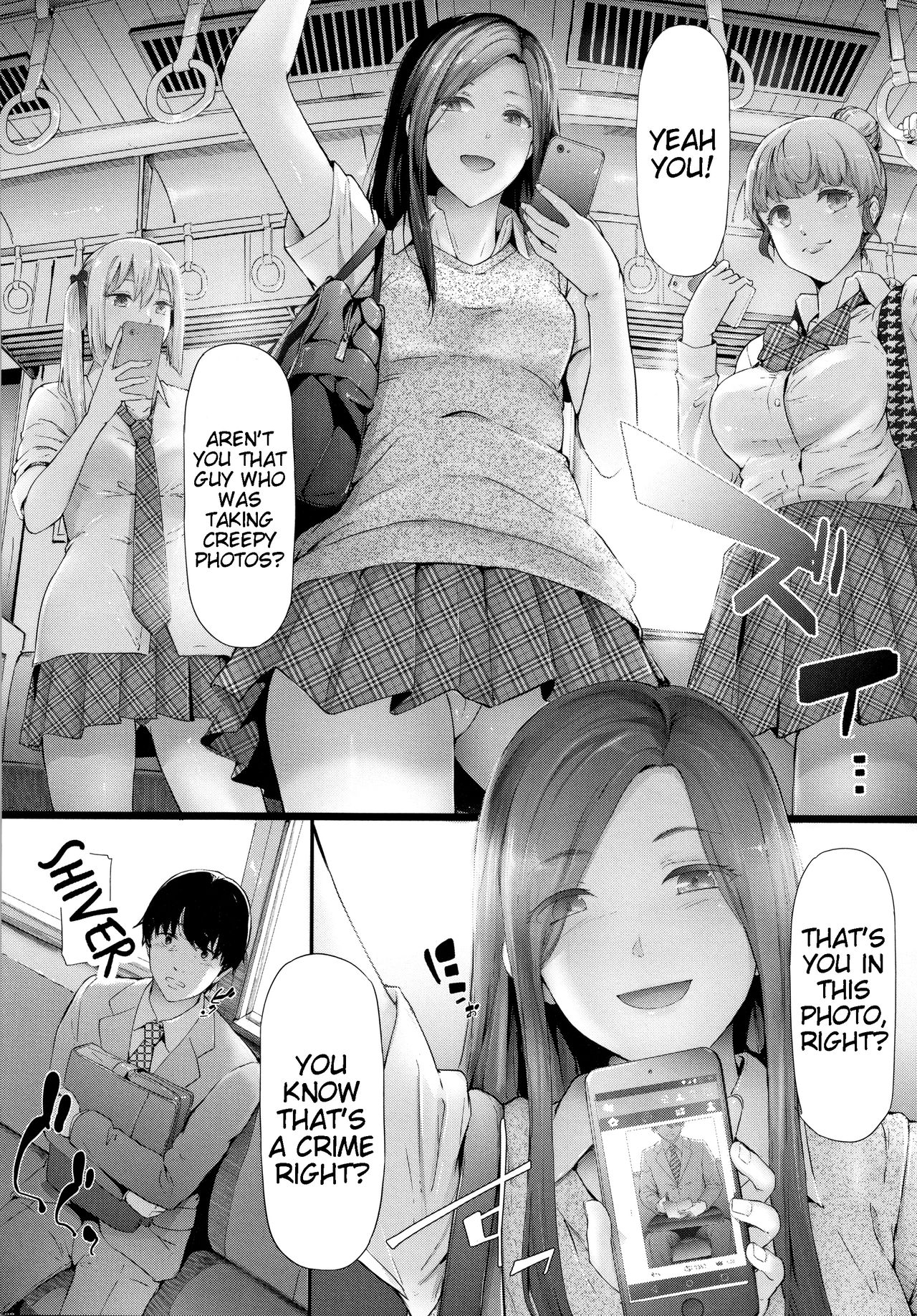 [Shiki Takuto] TR Gyaku Chikan Senyou Sharyou | Female Molester Train Ch. 1 [English] [JuliusWinnfield] page 19 full