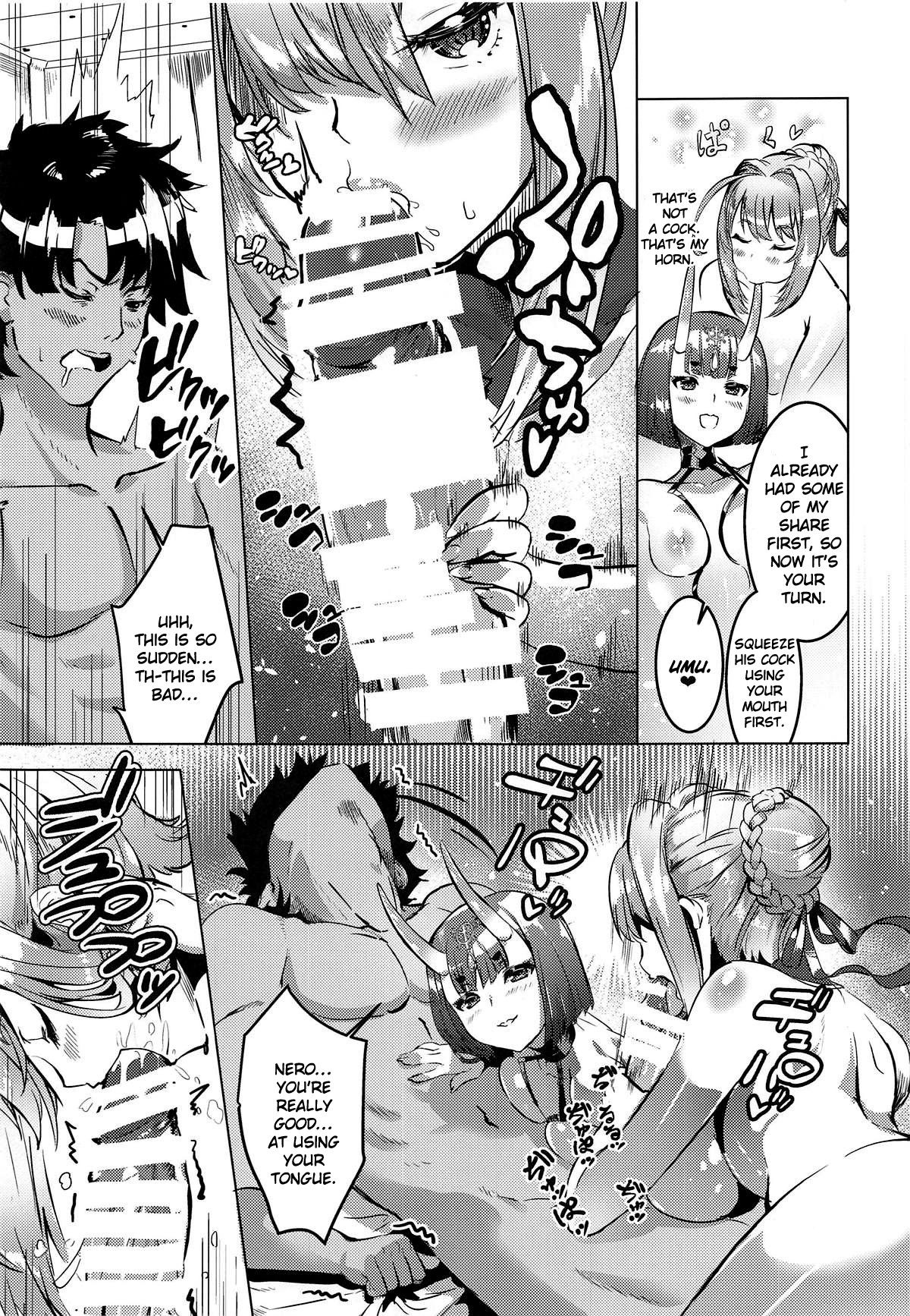 (C94) [DEAR LIFE (Eshimoto)] Koutei to Oni no Erohon | An Ero Book About an Emperor and an Oni (Fate/Grand Order) [English] page 6 full