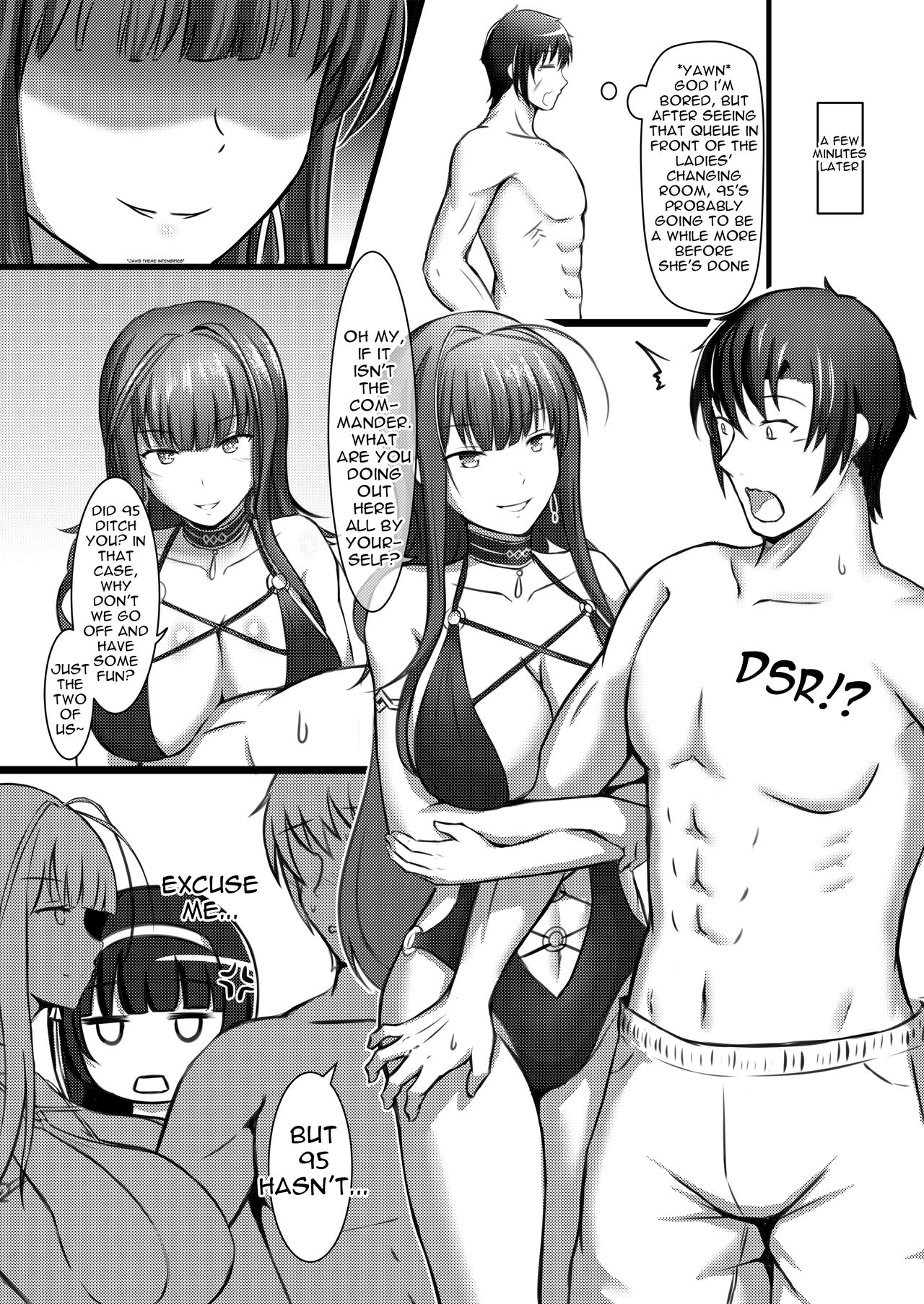 (FF32) [mingke] Xihuazhili Xiaripian | A Lovely Flower's Gift - Summer Edition (Girls' Frontline) [English] page 4 full