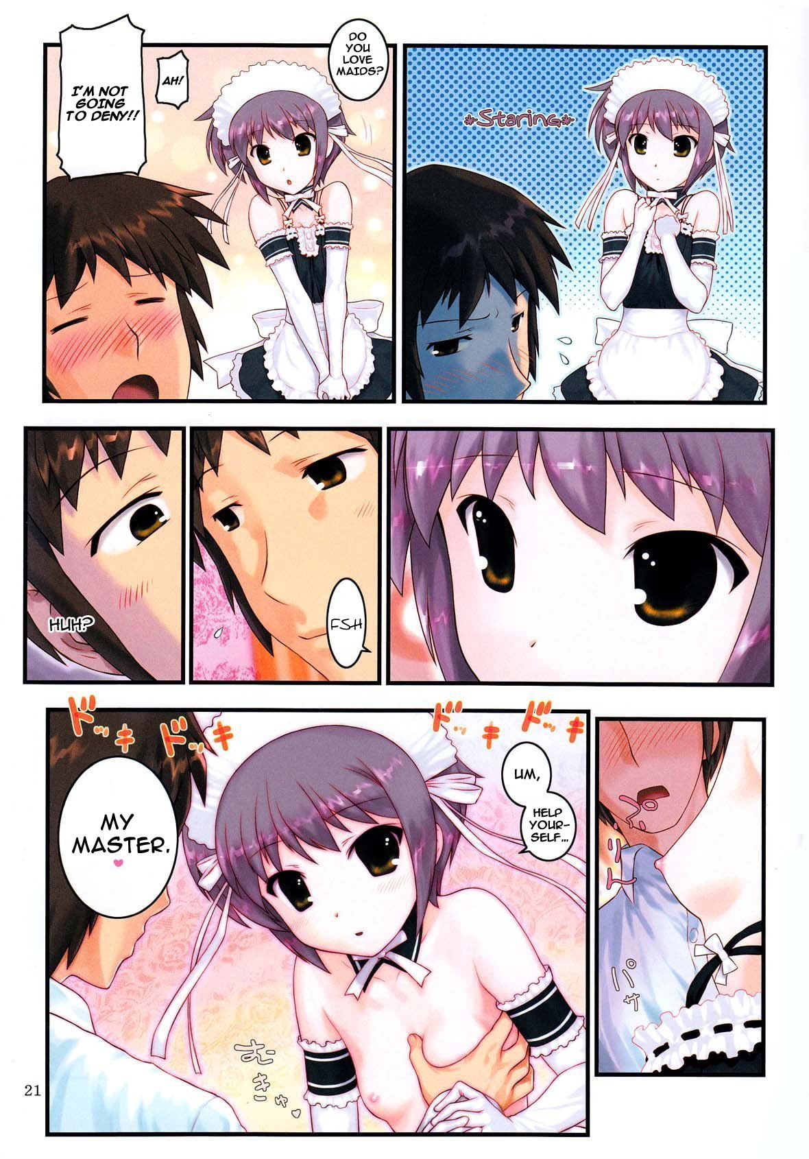 (C78) [Archives (Hechi)] Shoushitsu Nagato no Shiawase 2 (The Melancholy of Haruhi Suzumiya) [English] [Trinity Translations] page 21 full
