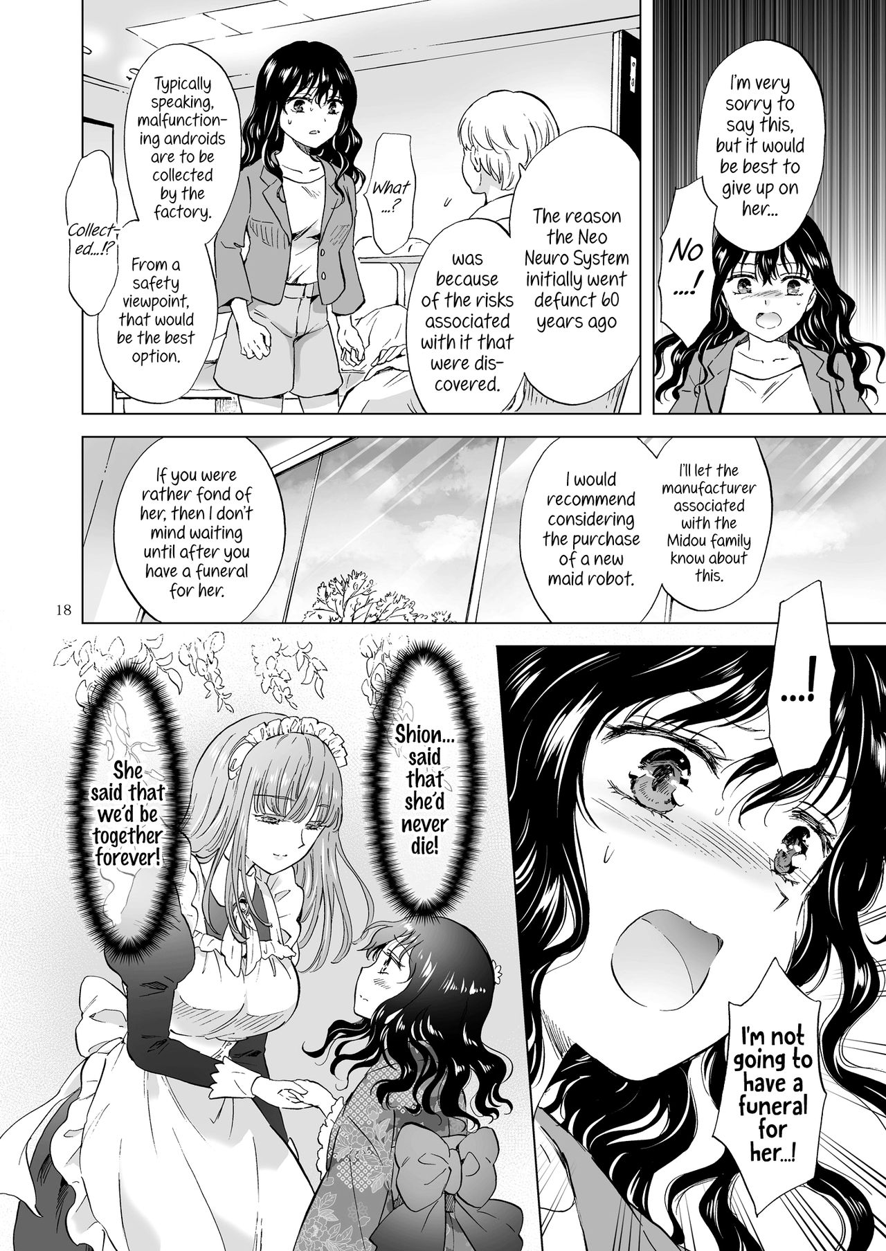 [peachpulsar (Mira)] Yumeiro no Replica [Jou] Android to Haitoku no Chigiri [English] {Hennojin} [Digital] page 18 full