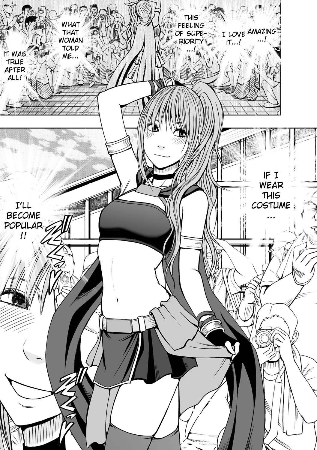 [Crimson] Cosplayer Kyousei Zecchou Ch. 1 [Digital] [English] {Kizlan} page 12 full