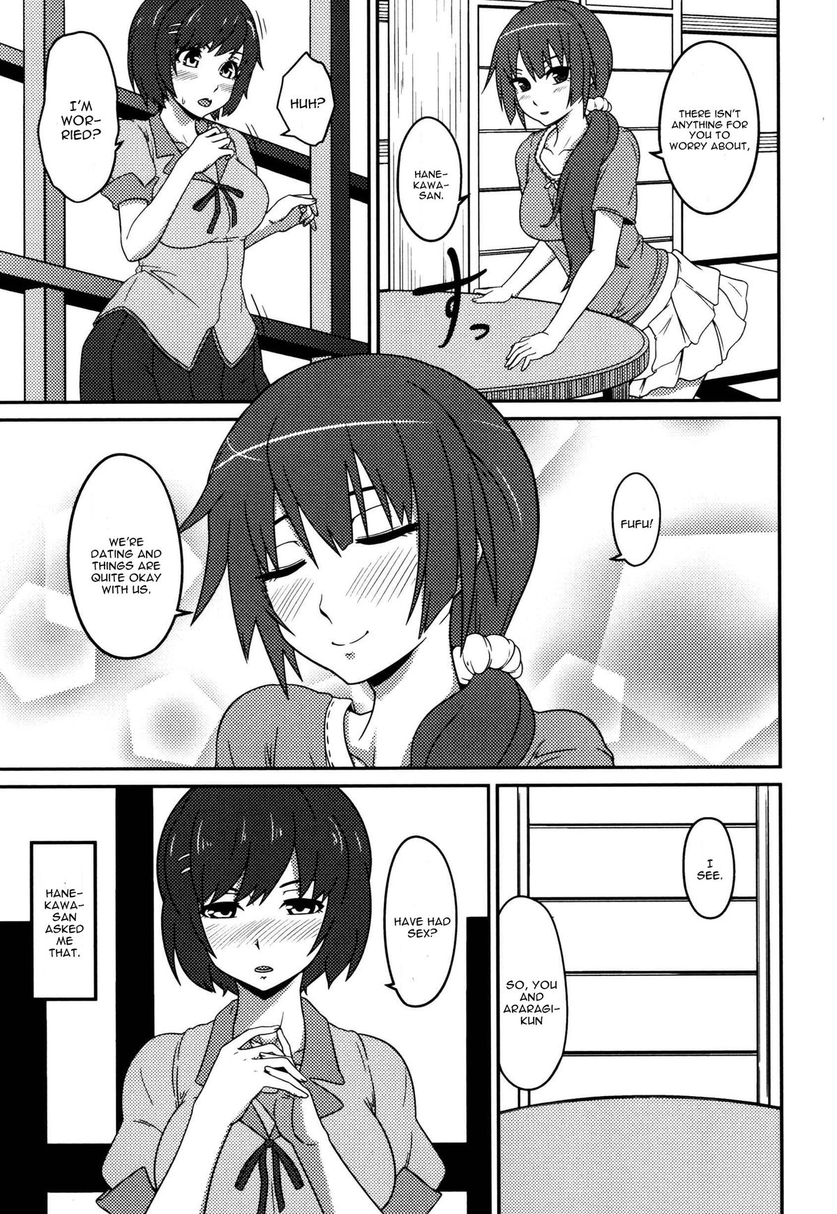 [Respect (Akino Nagaame)] Hanesenmonogatari (Bakemonogatari) [English] [CGrascal] [Digital] page 5 full