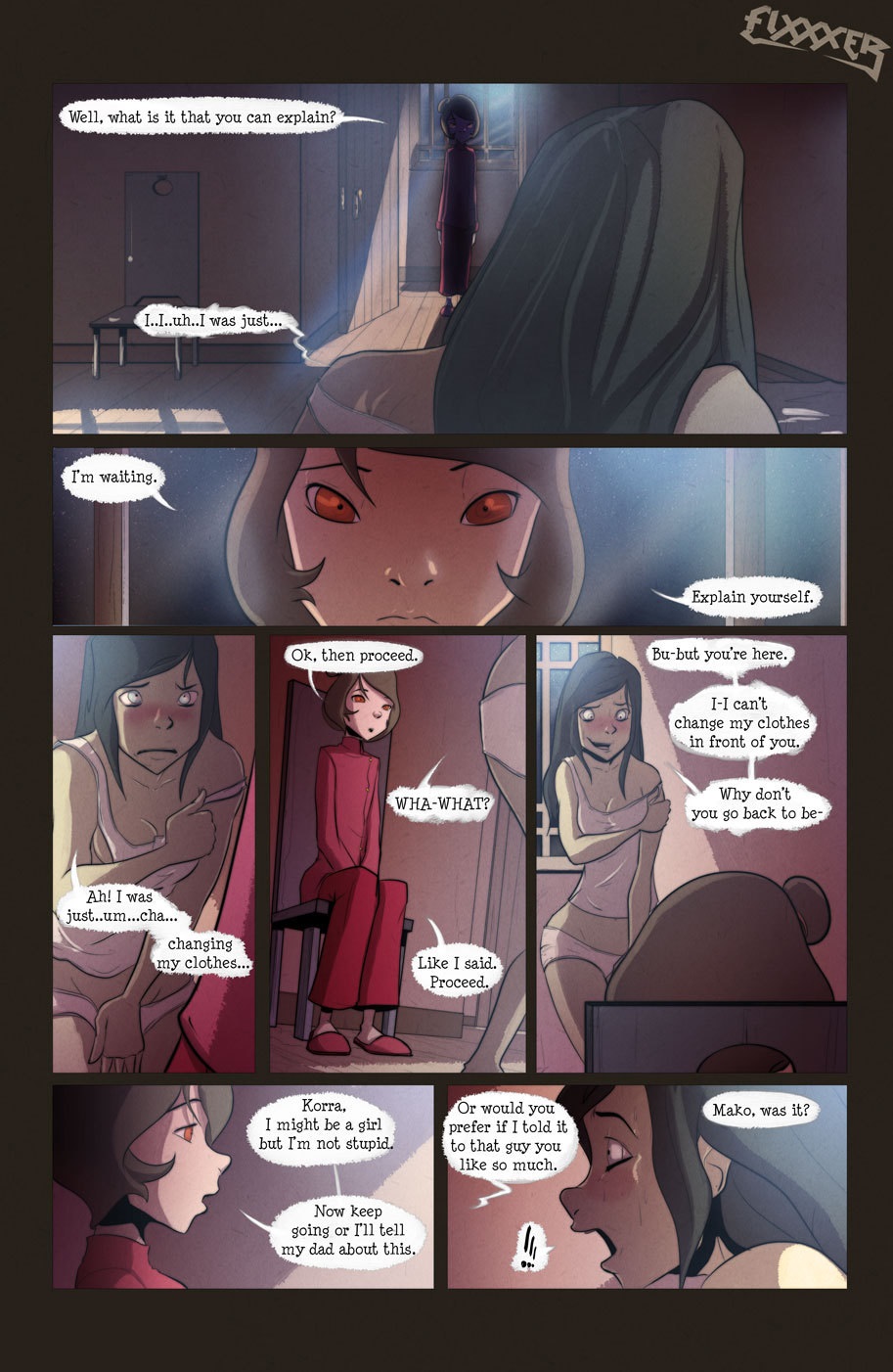 Under My Thumb [Ongoing] (Legend of Korra) page 8 full