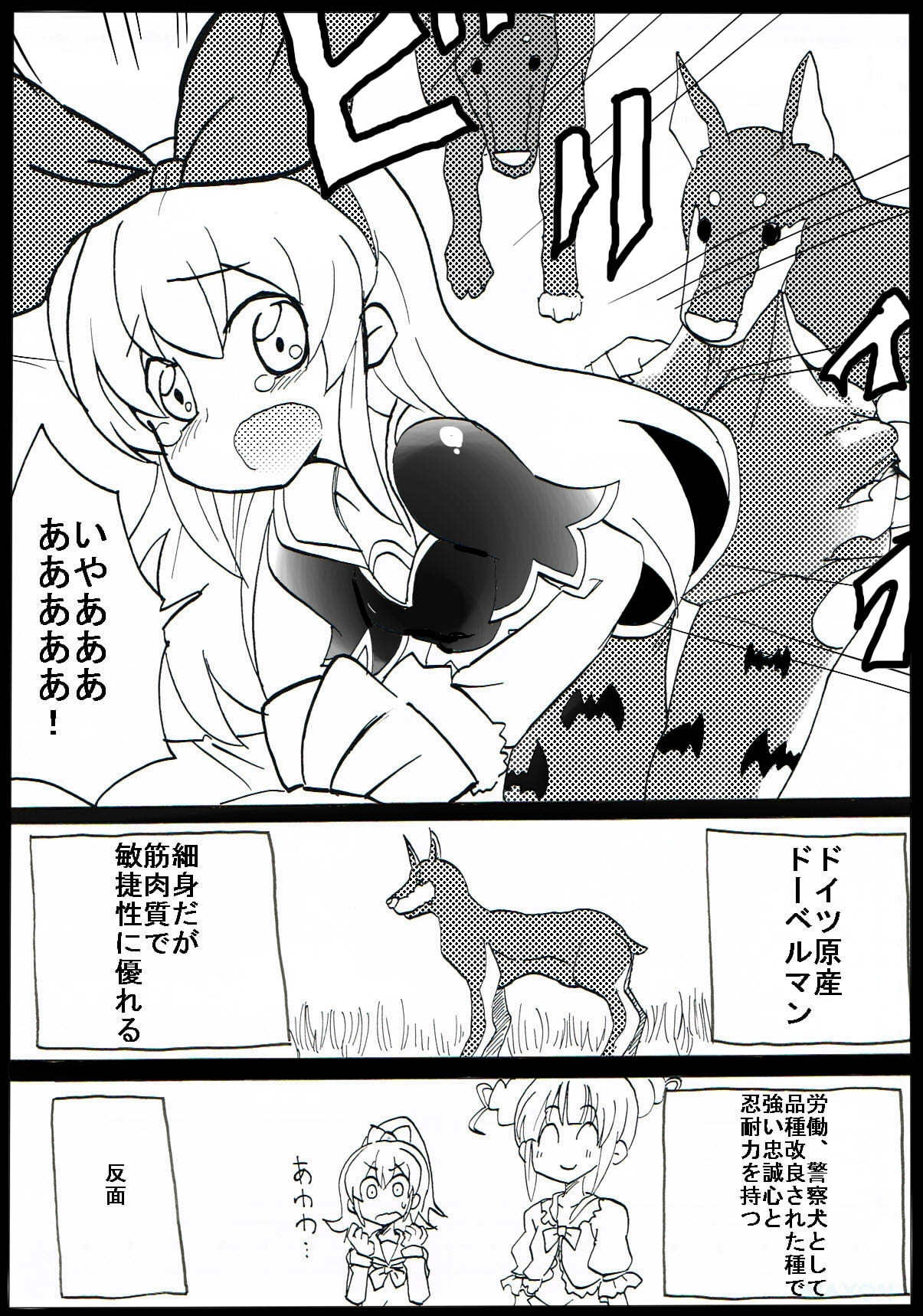 [Circle of Kenkyo] Jiko-chuu Musume to Sekai no Inu (Dokidoki! Precure) page 4 full