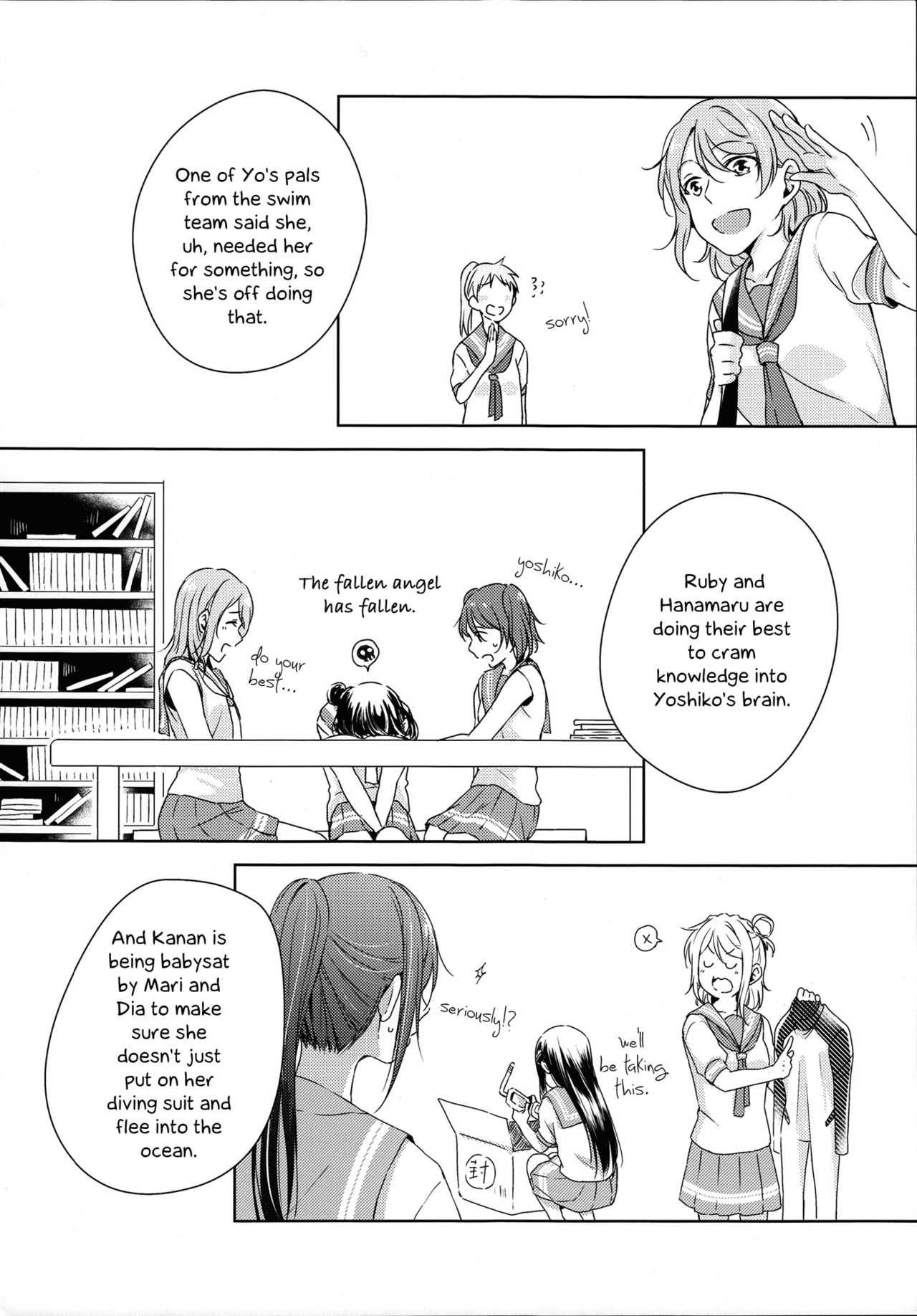 (Bokura no Love Live! 16) [Kougi no Mikanbatake (KOUGI)] Total Riko Addiction (Love Live! Sunshine) [English] page 6 full