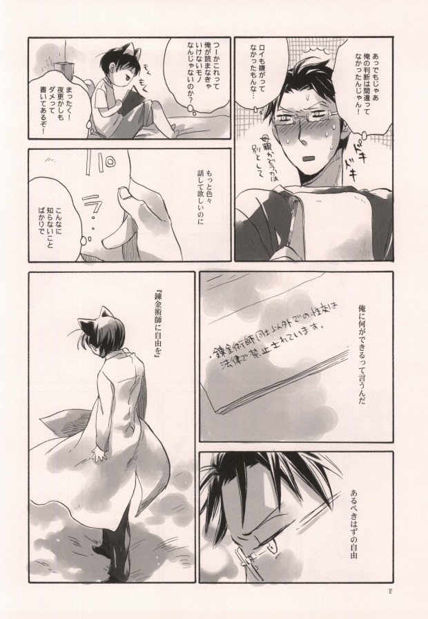 軍のにゃんこの銀の鈴2 (Fullmetal Alchemist) page 9 full