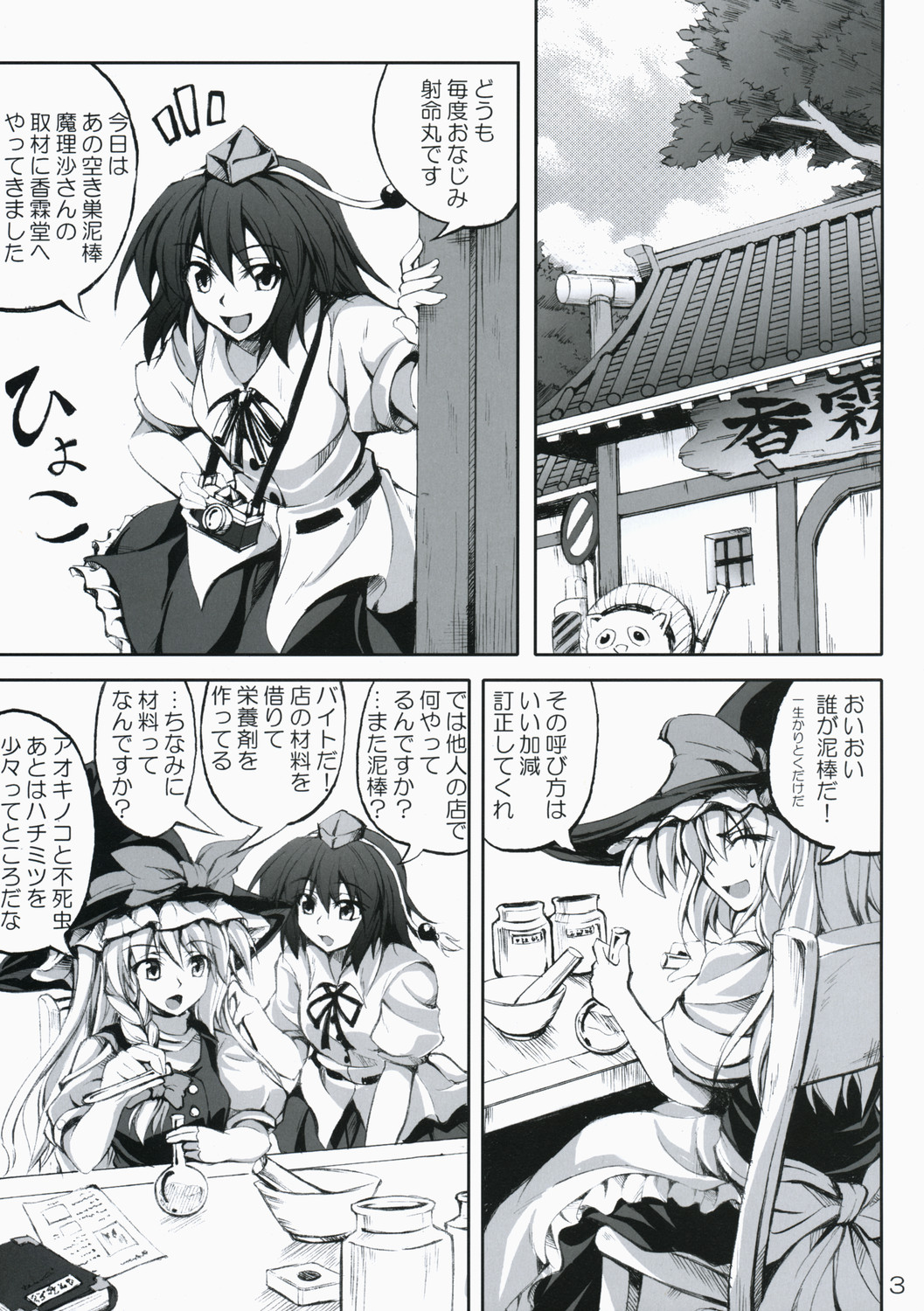 (C75) [Desuno!! (Fuyuwa Kotatsu)] ONE FINE DAY (Touhou Project) page 3 full