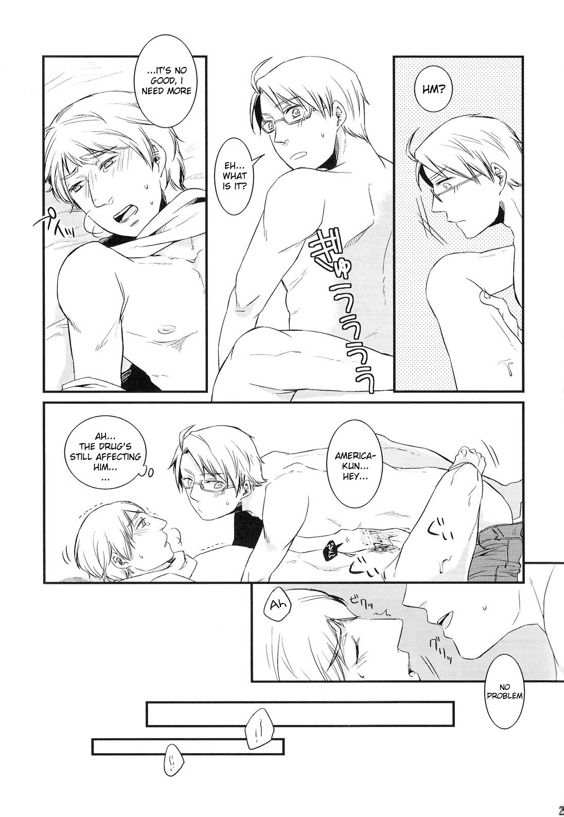 [Hetalia] NO PROBLEM [Yaoi] [ R-18] [ENG] page 24 full