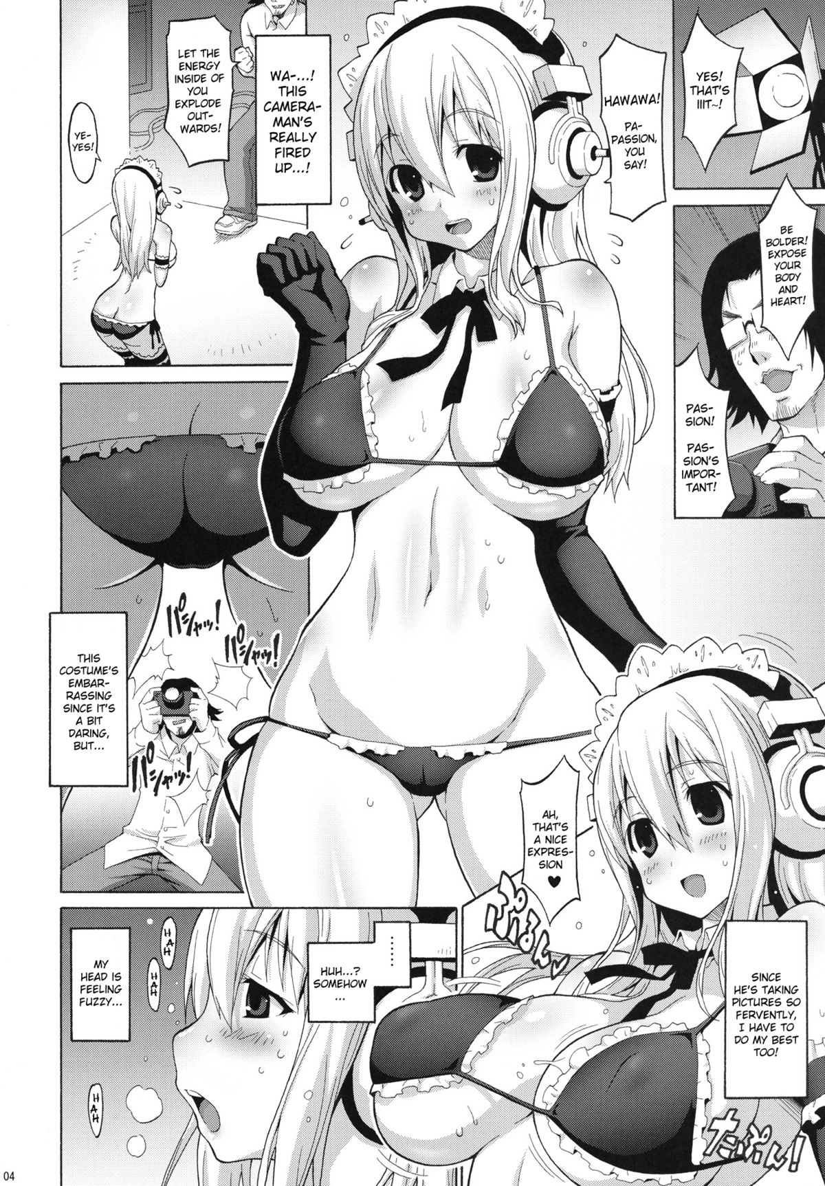 (COMIC1☆5) [FREAKS (Onomeshin)] Sonipai (Super Sonico) [English] {doujin-moe.us} [Incomplete] page 3 full