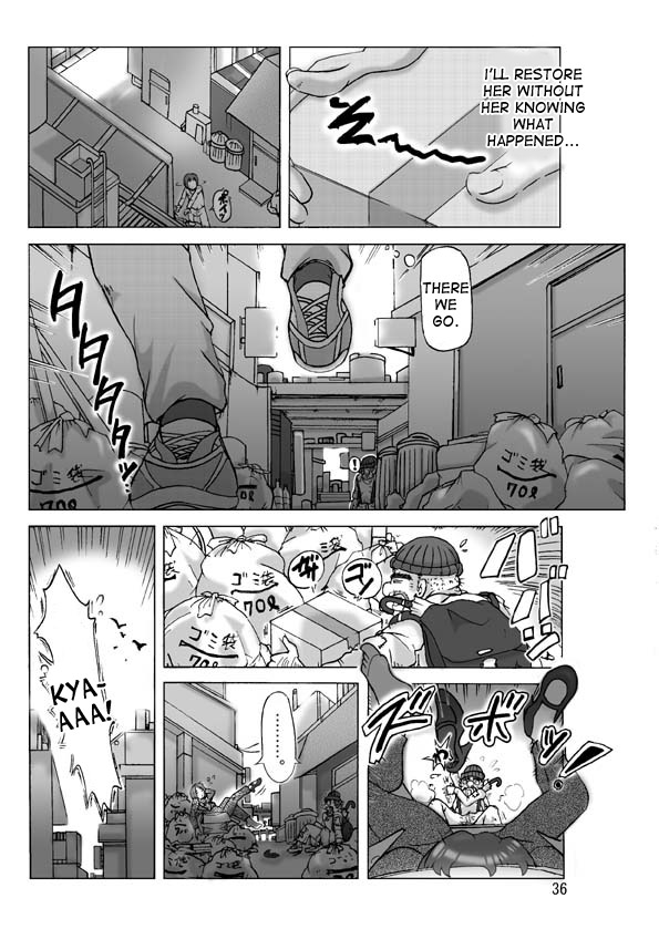 [ts-complex2nd (Asagiri)] Tamatama Toorigakatta Shuukatsuchuu no Joshidaisei ni Kigaete [English] [desudesu] page 36 full