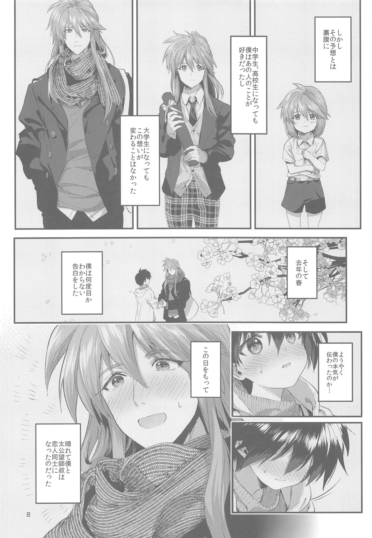 (Chou Sennin Banrai 2019) [Mimo Poyo (Mimoza)] Anata ni Deaeta Shiawase ni (Houshin Engi) page 7 full