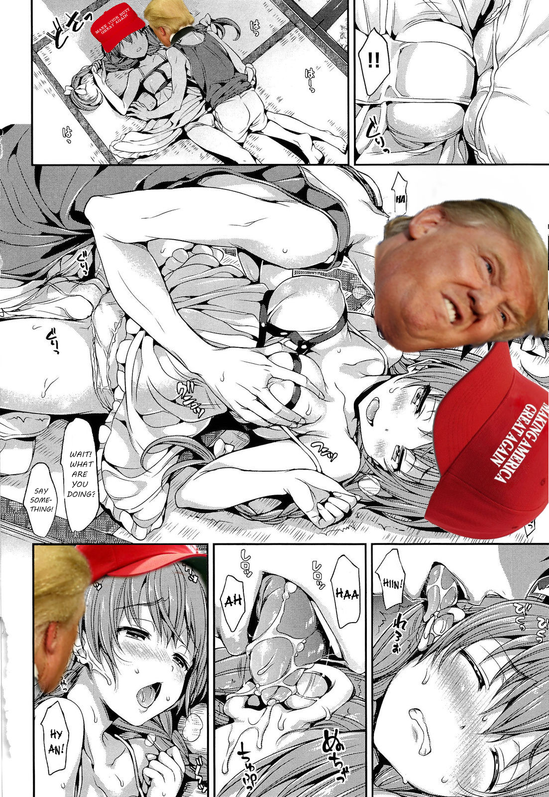 DONALD TRUMP HENTAI page 8 full