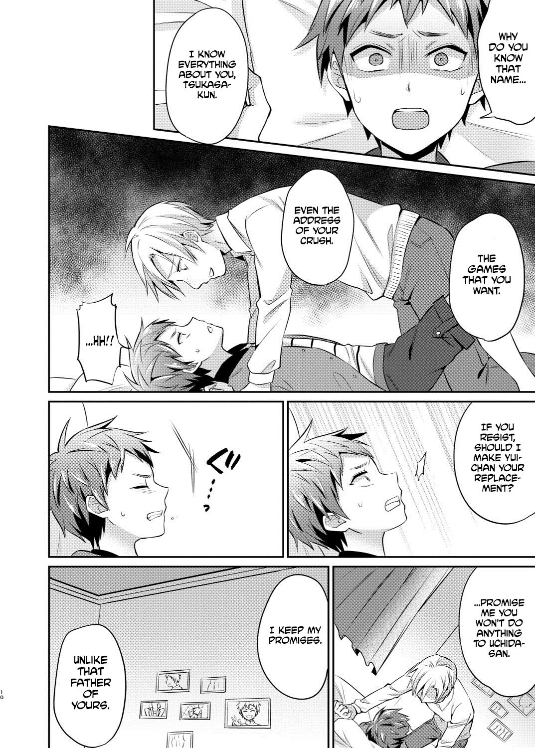 [Usamimi Syndrome (Erutasuku)] Dakara Boku wa Shinyuu no Musuko o Okasu | That's Why I'm Going to Rape My Best Friend's Son [English] [Anzu] [Digital] page 11 full