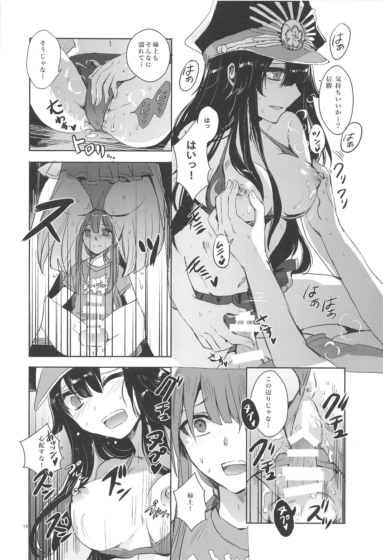 (COMIC1☆14) [Southern Blue Sky (rioka)] Himegoto wa Tokonatsu no Yoru ni (Fate/Grand Order) page 13 full