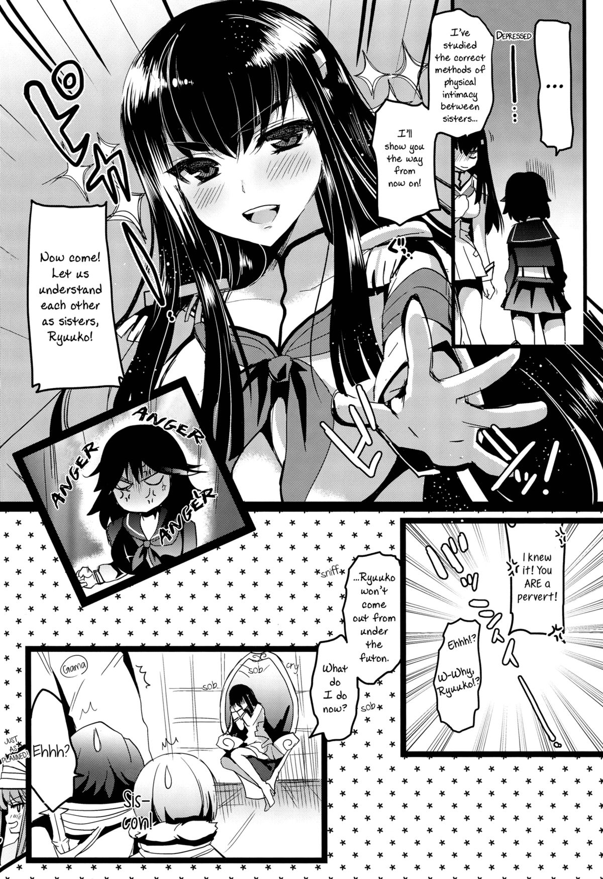 (COMIC1☆8) [Ninokoya (Ninoko)] Yuri la Kill (Kill la Kill) [English] [Yuri-ism] page 20 full