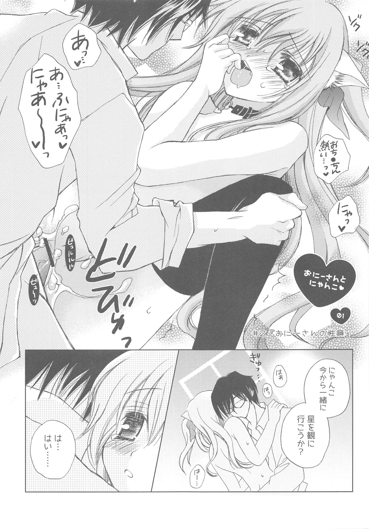 (COMIC1☆13) [TWIN HEART (Kaduki Ryo)] Onii-san to Nyanko Soushuuhen page 14 full