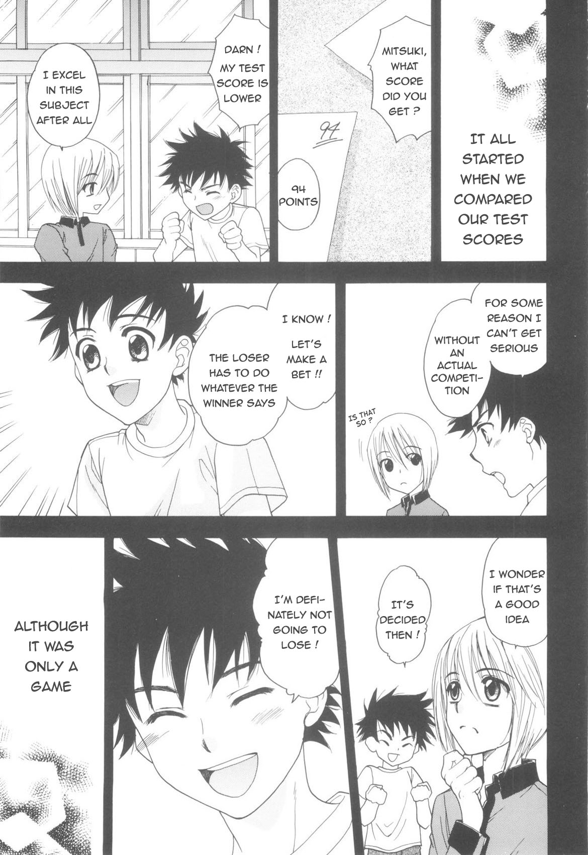 [Natsuki Saichi] Junjou Shounen | Pure Hearted Boy (Shounen-tachi no Himeta Yoru) [English] [Sho] page 1 full