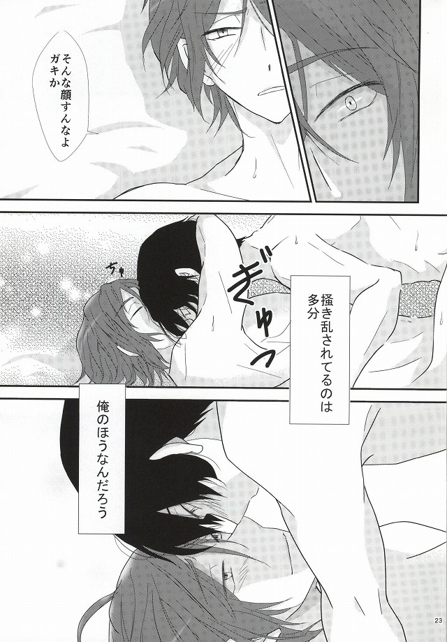 [Yokosima Plus (Mugita You)] uncontrollable (Free!) page 22 full