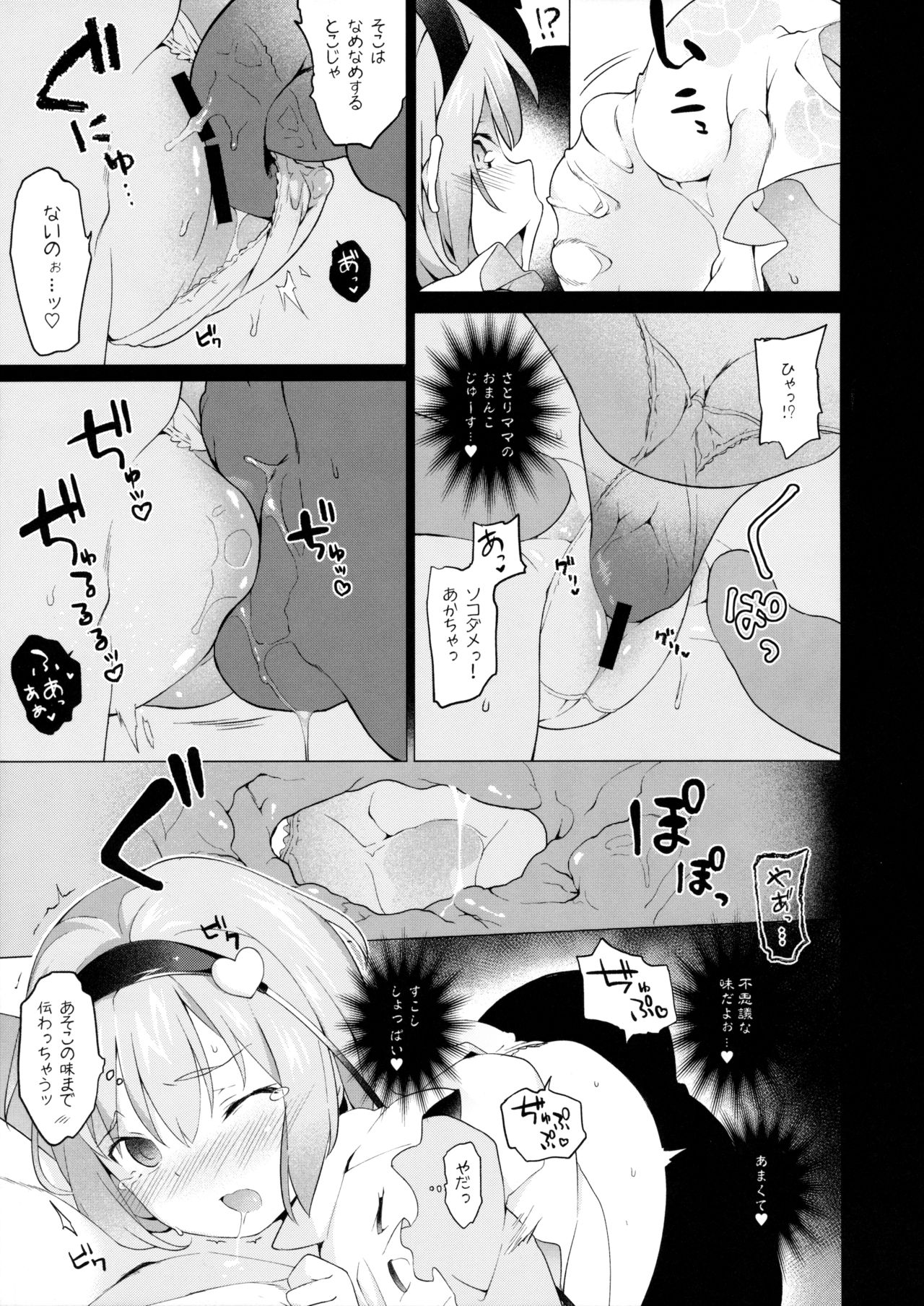 (Reitaisai 13) [IRIOMOTE (Saryuu)] Satorisugi! (Touhou Project) page 14 full