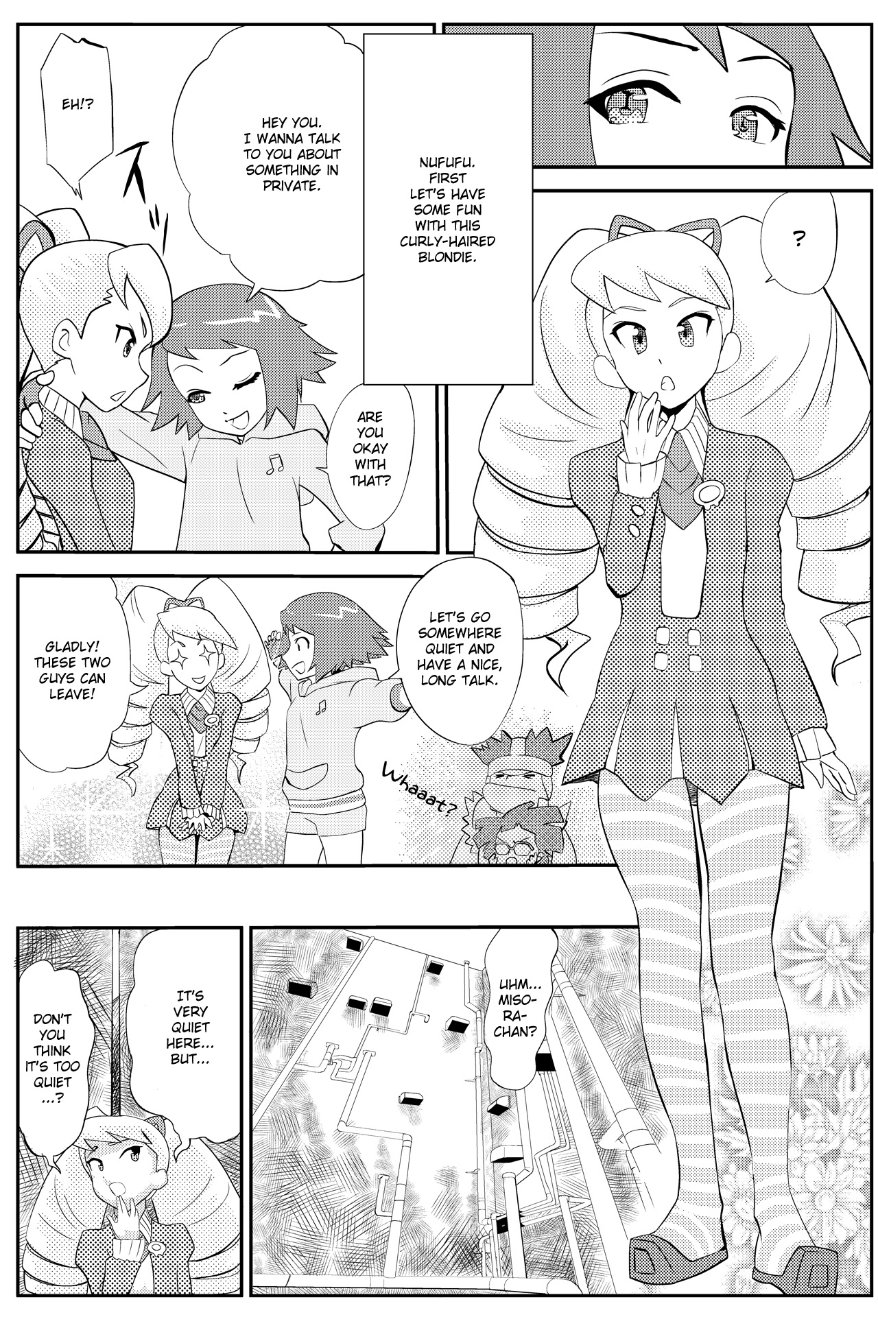 [yoyokkun] Misora-chan Nottorarete WTF! (Ryuusei no Rockman) [English] [Chilla] page 6 full