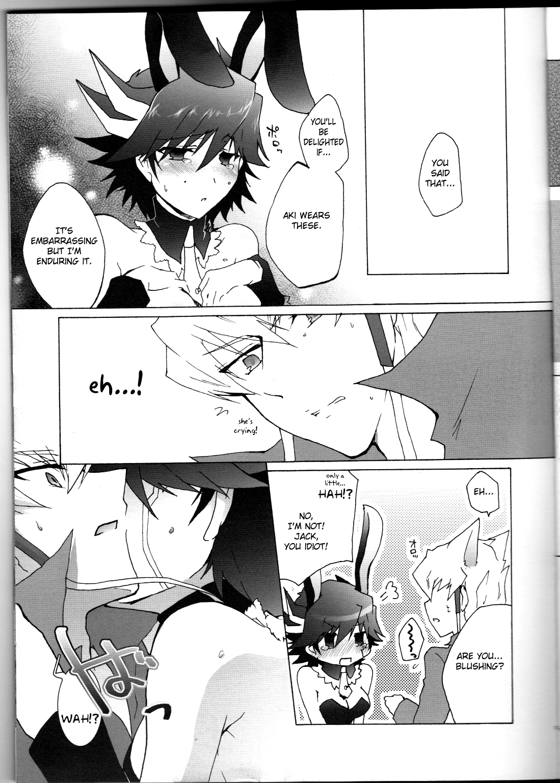 (Chou Manzoku) [Soraironoenogu (Kanei Yoh)] Datte Kemono da mono. (Yu-Gi-Oh 5D's) [English] [Fated Circle] page 13 full