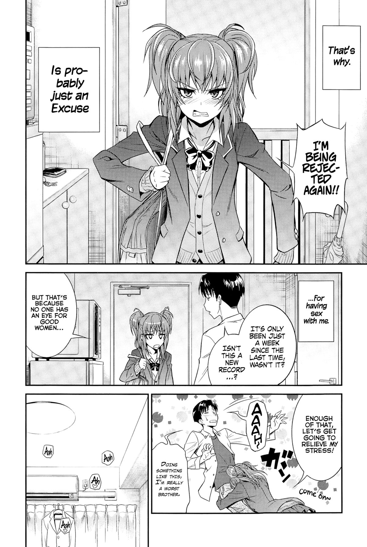 [Aoki Kanji] Imouto no Iiwake | Sister's Excuse (COMIC Anthurium 025 2015-05) [English] =Drag00noid+Fallere279= page 10 full