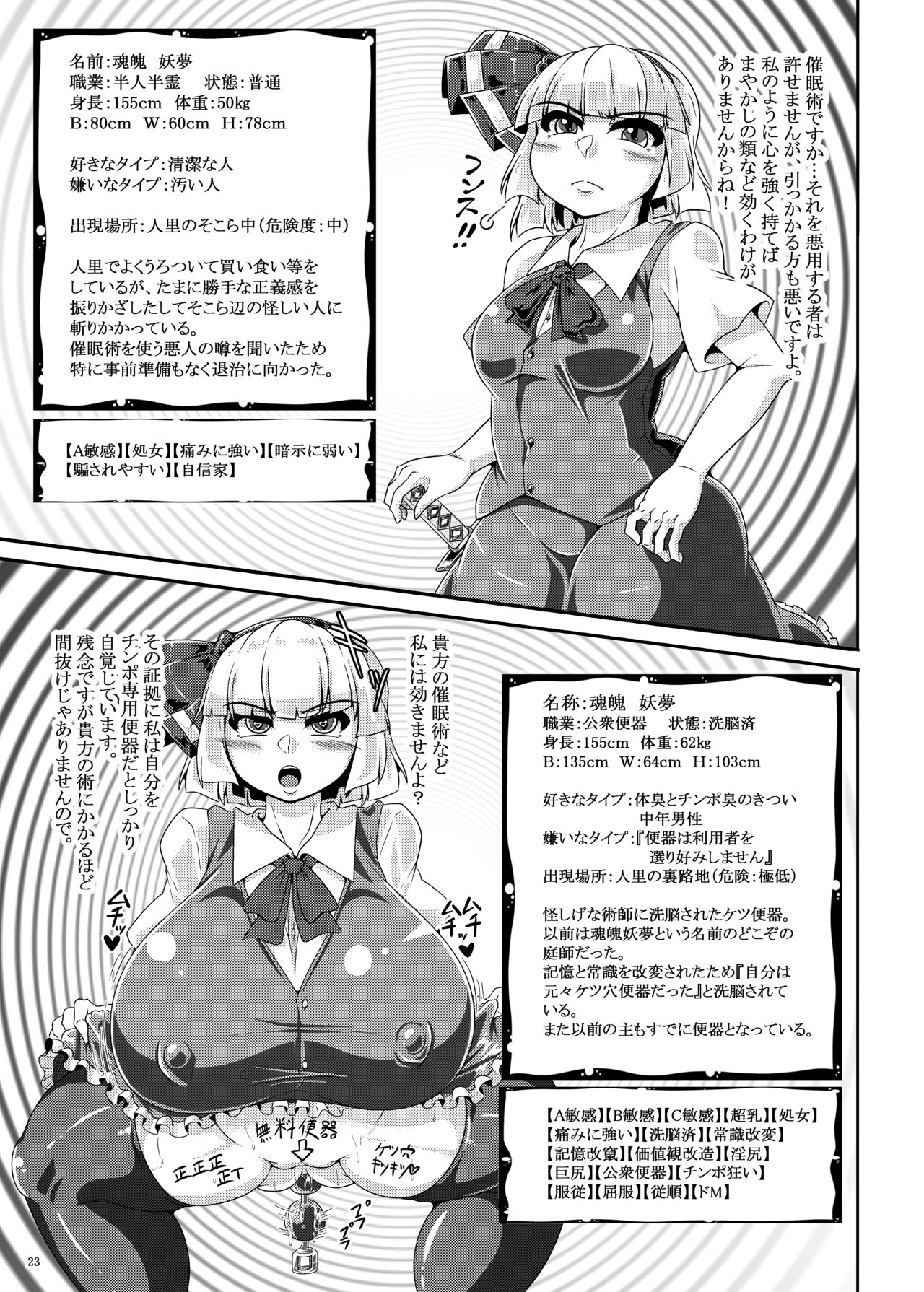 [Kei Kei Kei Loan (Kei)] Saimin? Sennou? Dekiru Mono nara Yatte Minasai yo! After (Touhou Project) [Digital] page 23 full