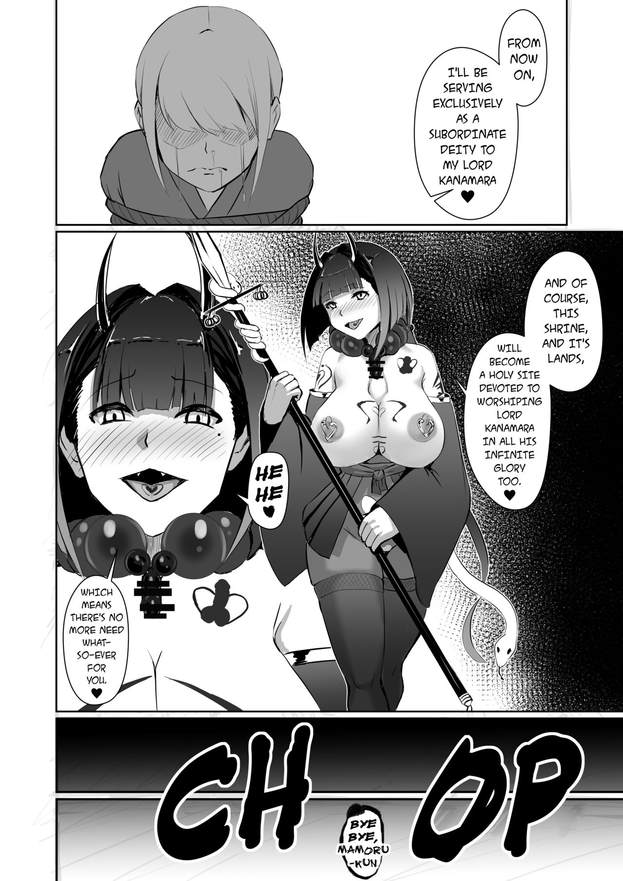 [Yakinasu Teishoku (EggplantEX)] Akushin Shinshoku | Demonic Corruption [English] {darknight} [Digital] page 39 full