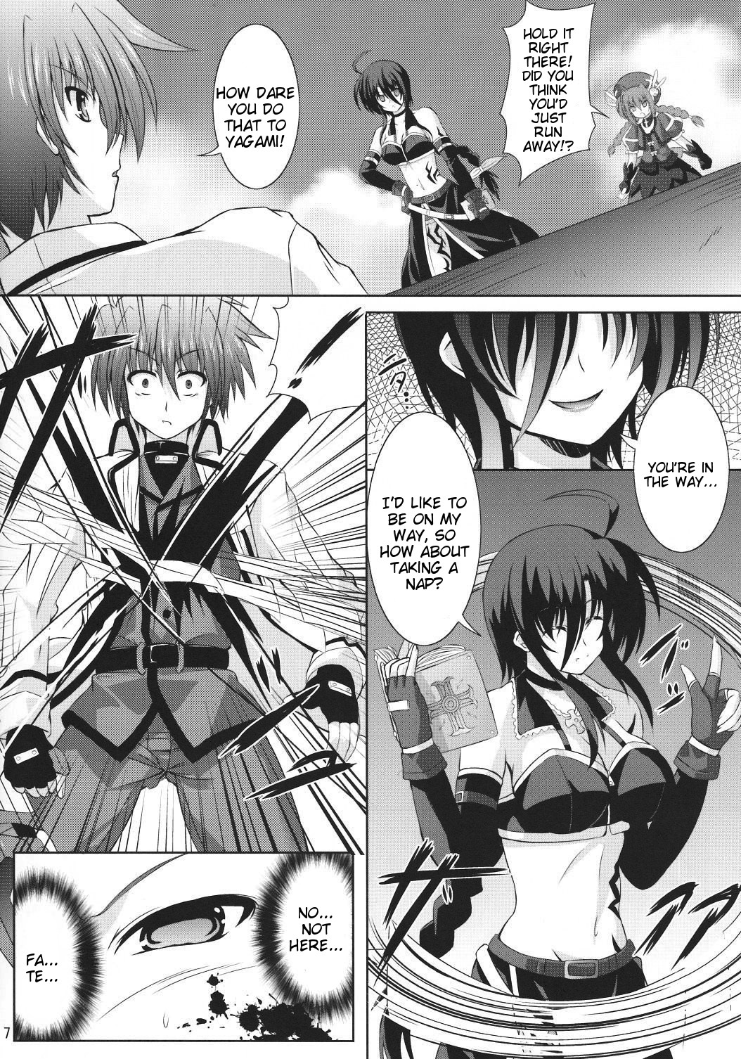 (C83) [Utanone Dou (Utanone Sion)] My Little Knight F (Mahou Shoujo Lyrical Nanoha) [English] [Tigoris Translates] page 6 full