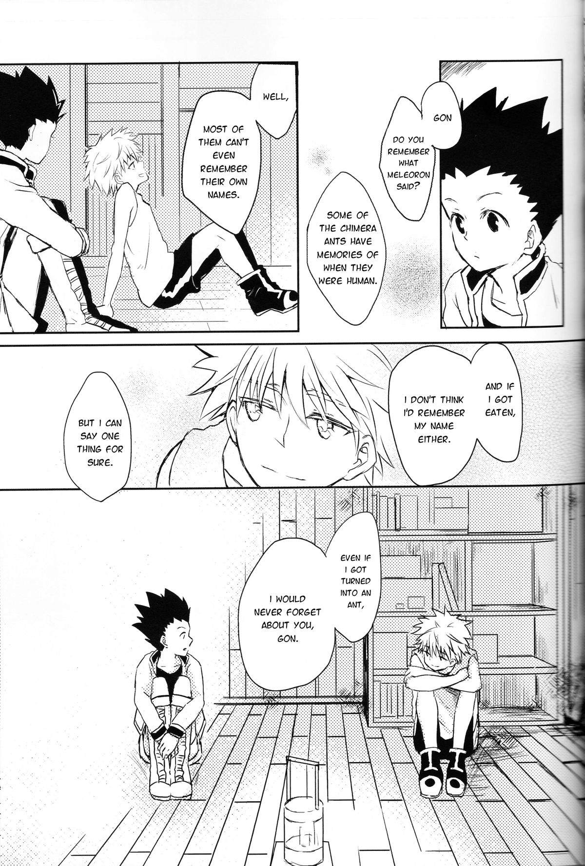 [Kohako (GOko)] Wasurenai de | Don't Forget (Hunter x Hunter) [English] [HXH-Doujinshilivejournal] page 6 full