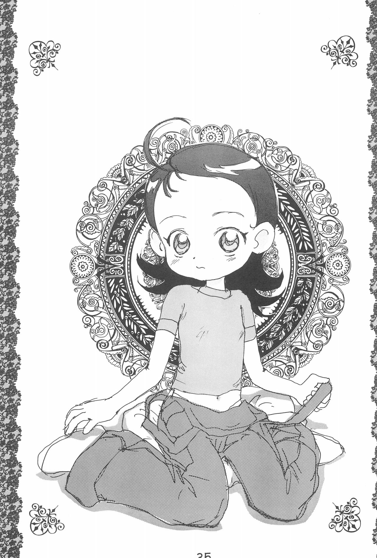 (C56) [Sanketsushuu (Sanzui)] Dekoraporon ver.1.5 (Ojamajo Doremi) page 35 full