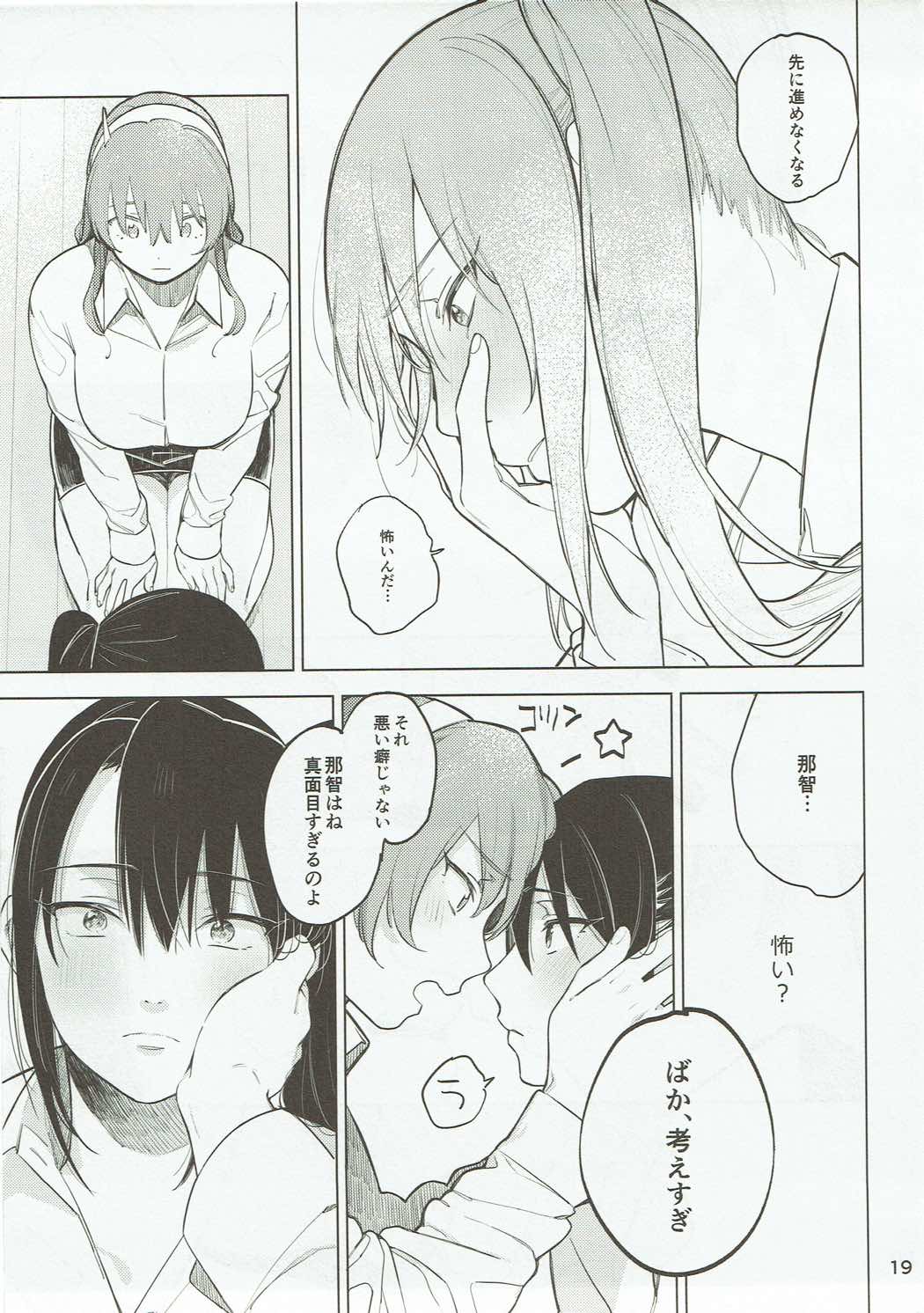 (C89) [ALSeTRO (Gyarin)] Osake ni Tayoranakya Sex no Hitotsu mo Manzoku ni Dekinai. (Kantai Collection -KanColle-) page 18 full
