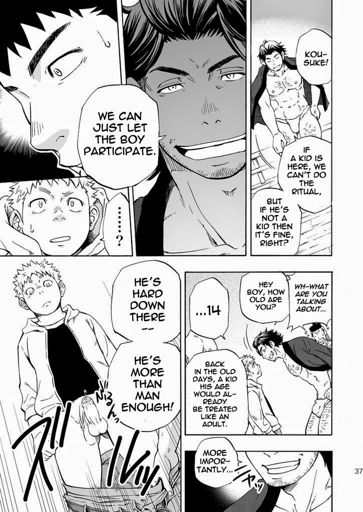(Yarou Fes 2013 petit) [Draw Two (Draw2)] Ookami-sama no Iru Shima | Wolves’ Island [English] {Baradise Scanlations} page 37 full
