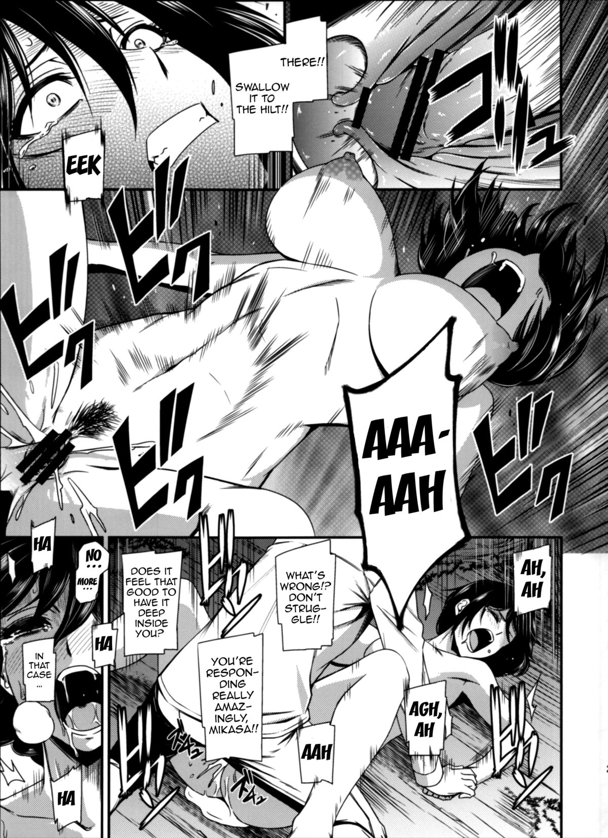 (C87) [Kiyosumi Hurricane (Kiyosumi Hurricane)] Gekishin Yon | Firing Pin 4 (Shingeki no Kyojin) [English] {doujin-moe.us} page 30 full