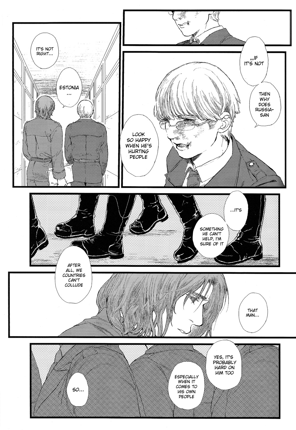 Heart [Hetalia] [Russia x Lithuania] [ENG] page 7 full