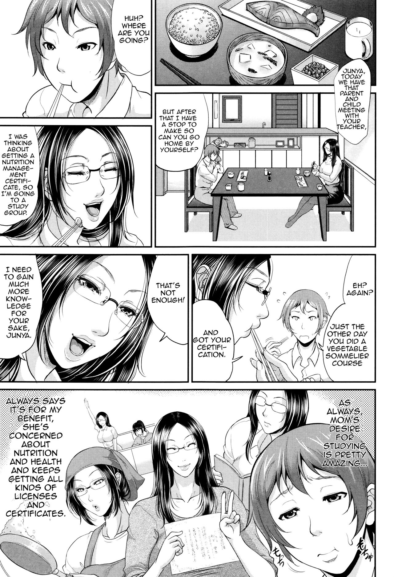 [Toguchi Masaya] Wotome Haha | Maiden Mother [English] [Amoskandy] page 12 full