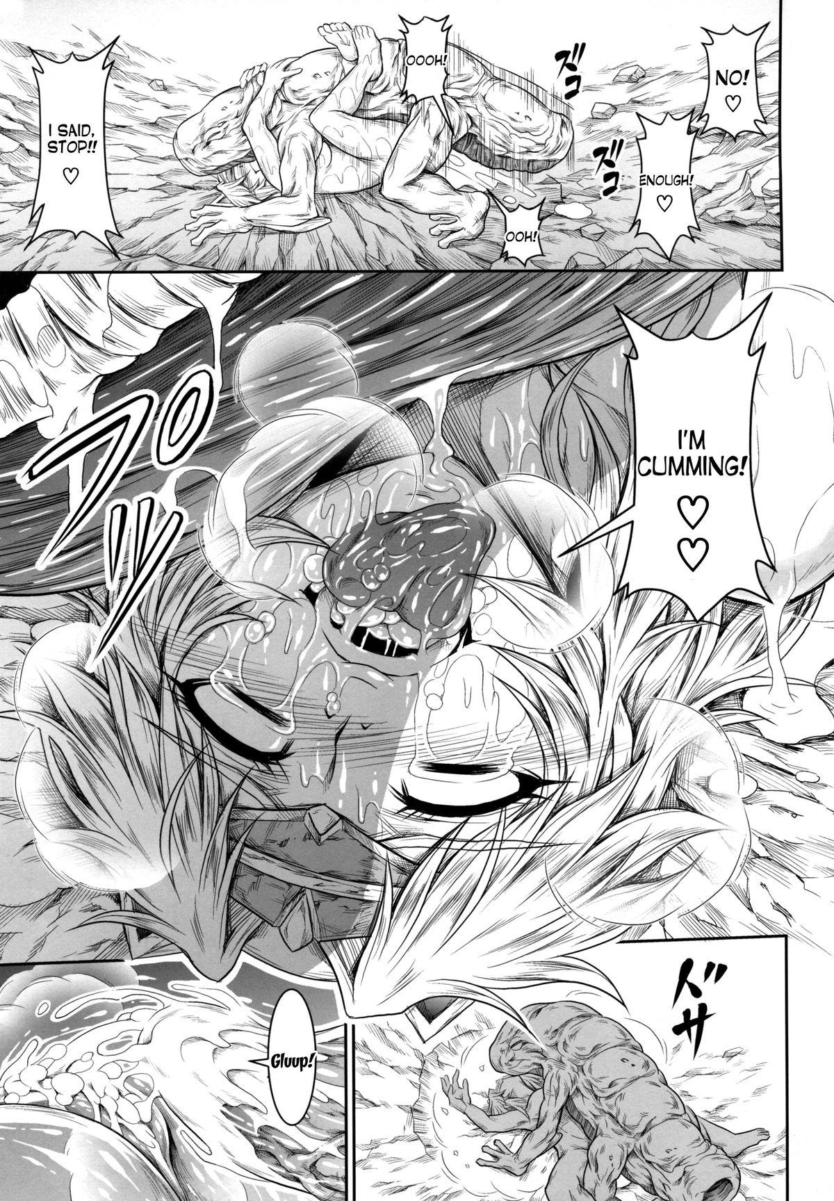 (C87) [Yokohama Junky (Makari Tohru)] Solo Hunter no Seitai 4 The fourth part (Monster Hunter) [English] [desudesu] page 32 full