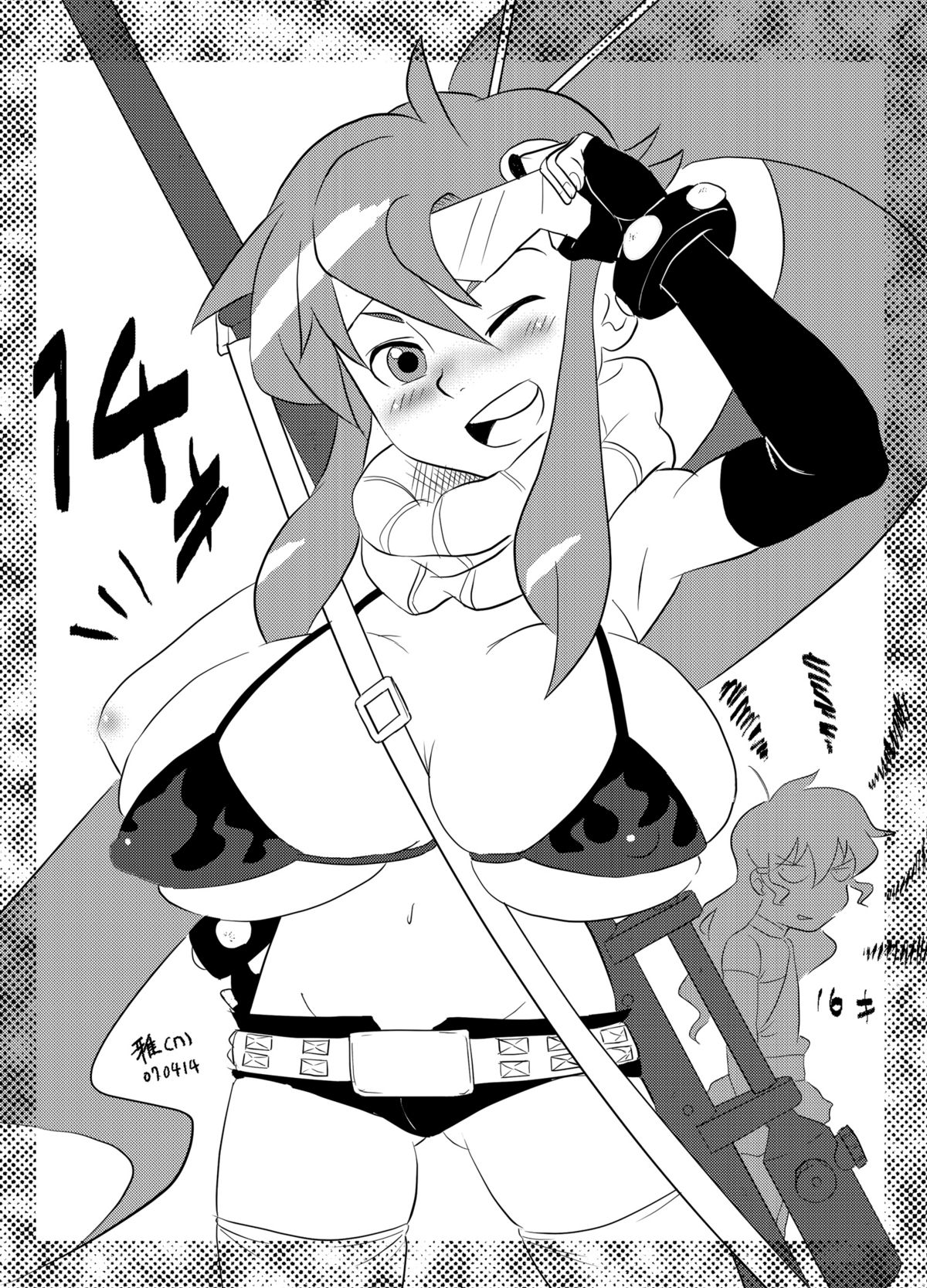 [Bronco Hitoritabi] Haru wa Chou Ninki Bangumi!! Tengen Idol Cattleya Lagann Wakimanko Master de Hippare!! (Tenga Toppa Gurren Lagann) [Digital] page 8 full